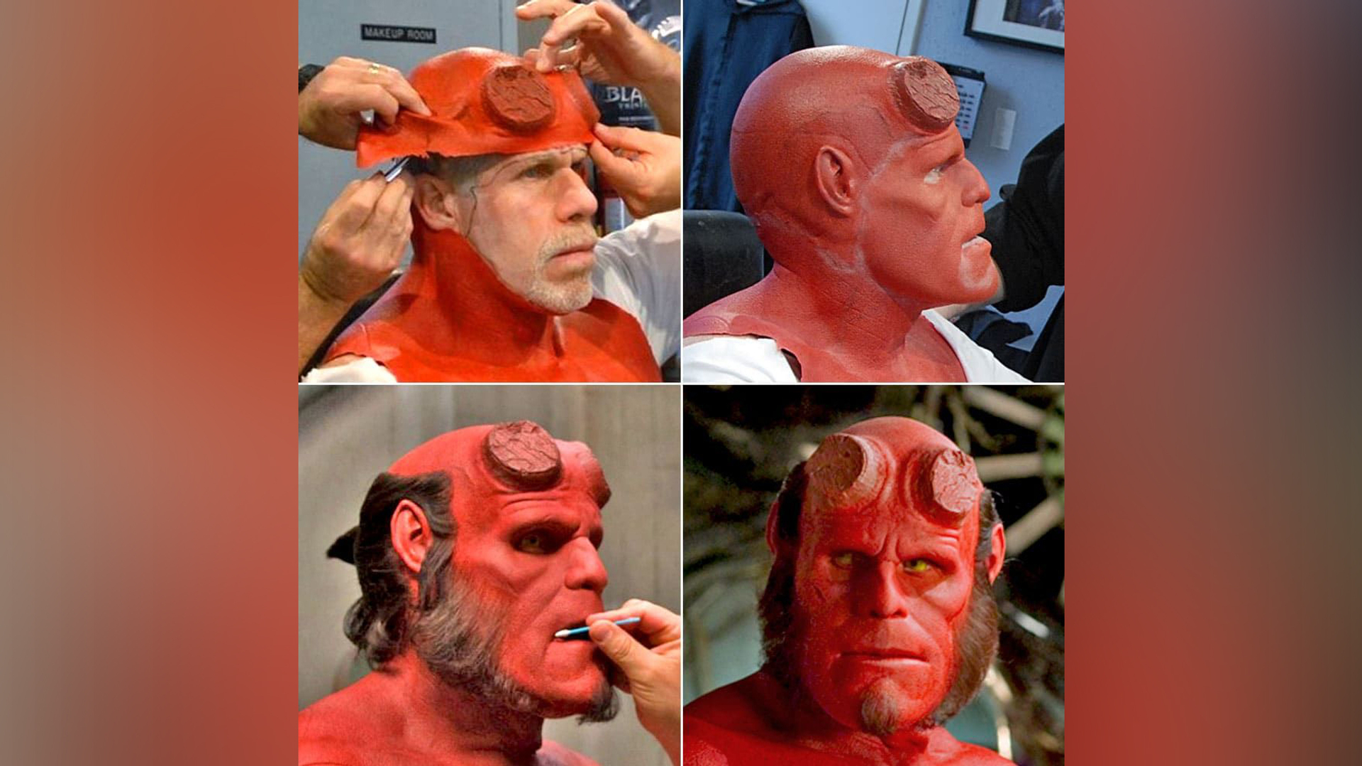 Charakteryzacja Rona Perlmana w filmie 'Hellboy'