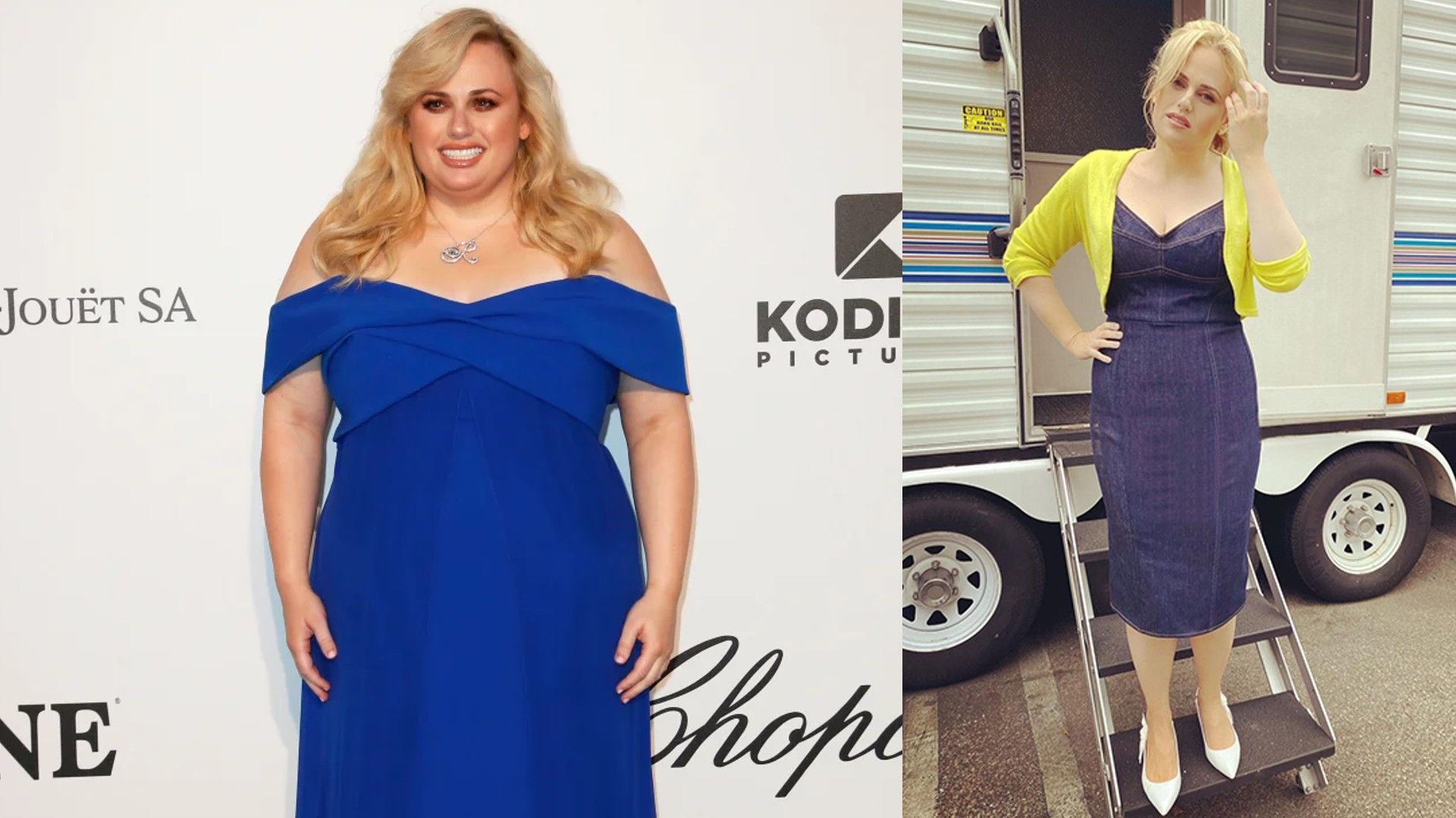 Rebel Wilson przed i po utracie wagi