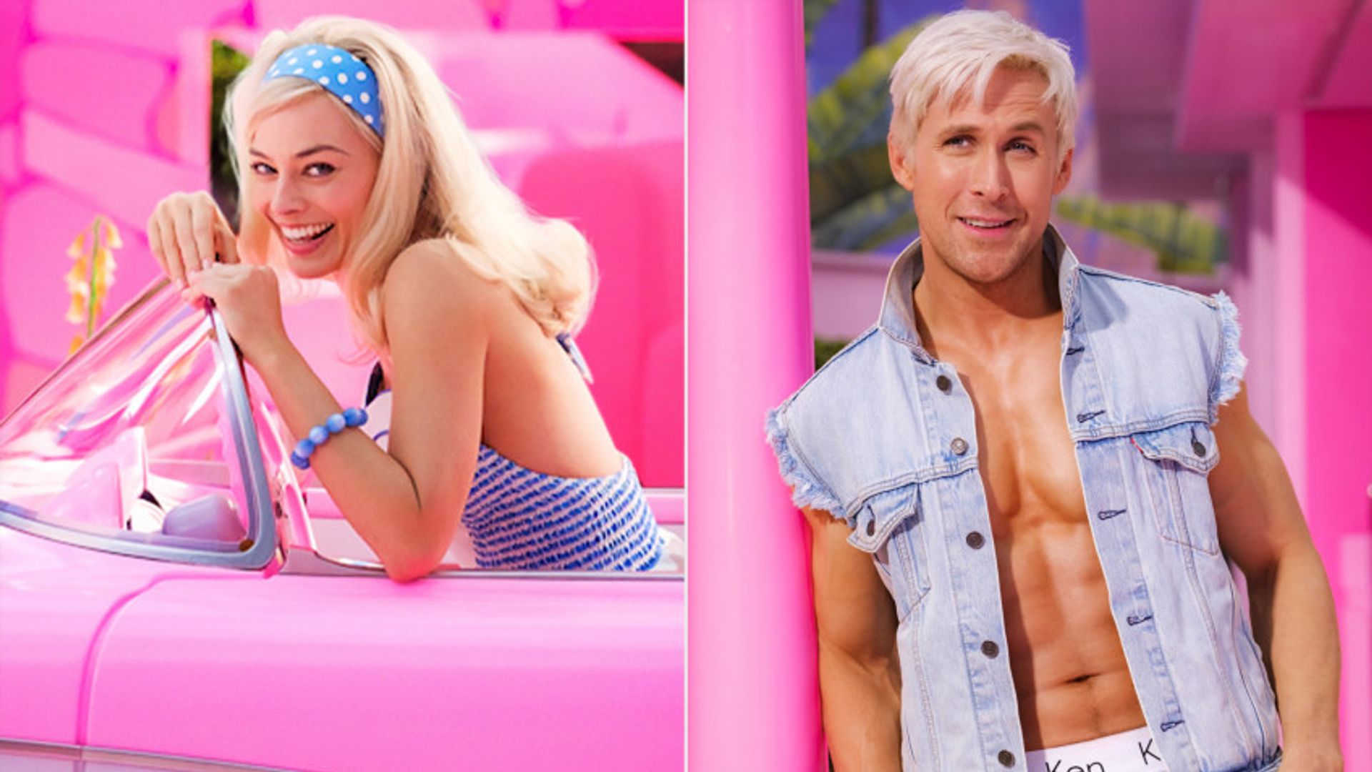 Margot Robbie i Ryan Gosling na planie Barbie
