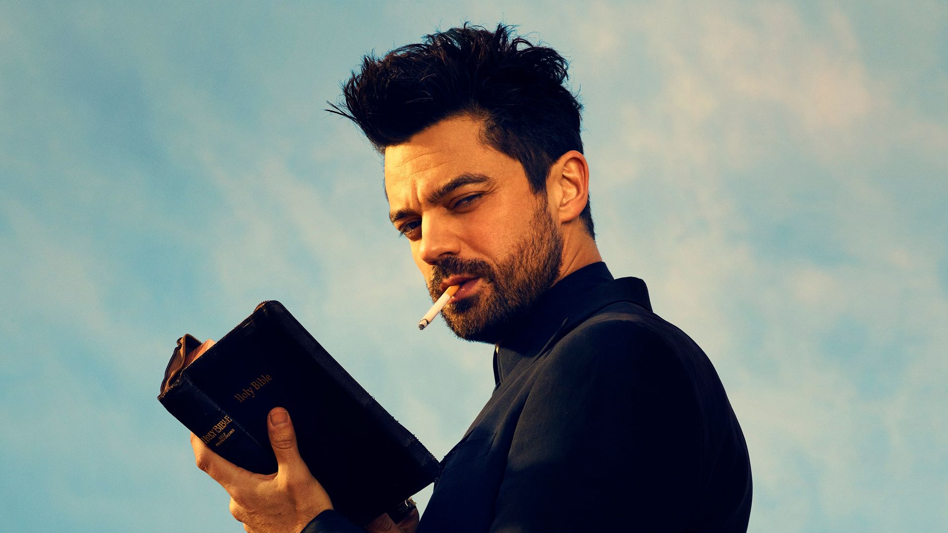 Dominic Cooper jako kaznodzieja Jesse Custer