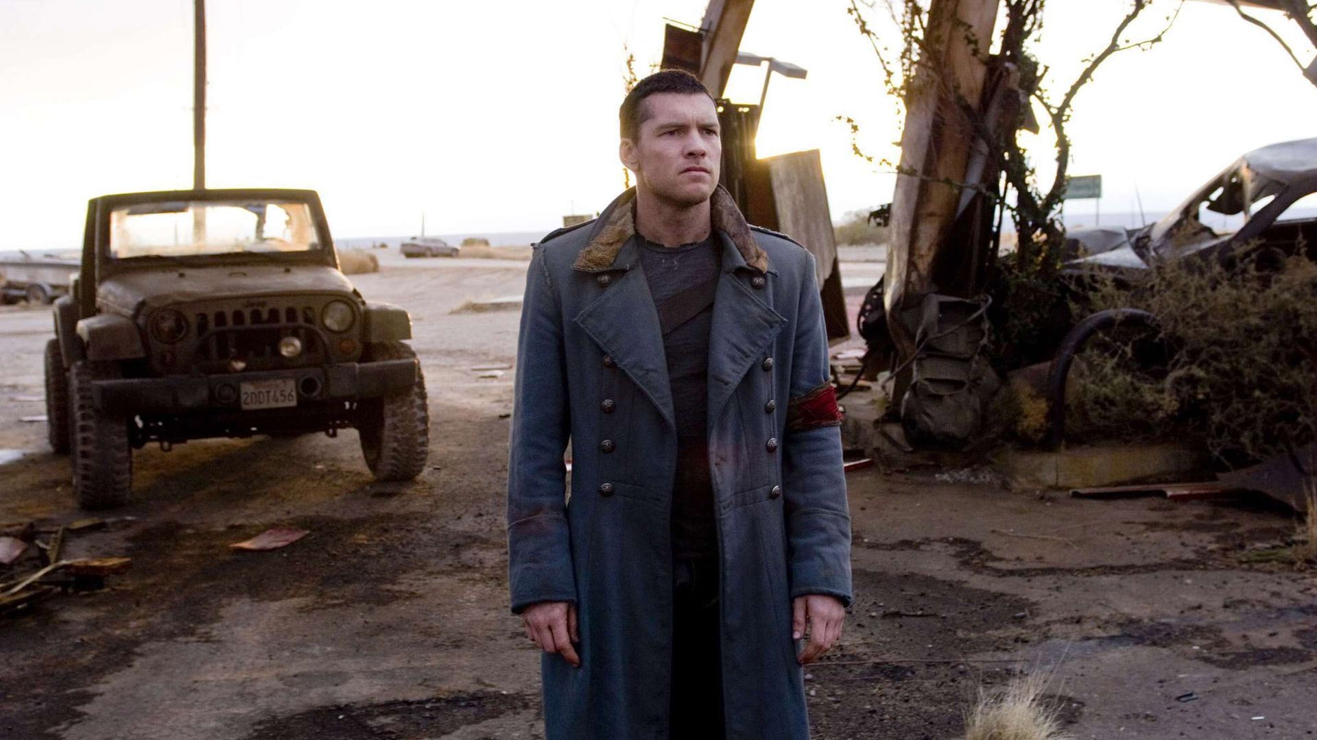 Sam Worthington w filmie 'Terminator Salvation'