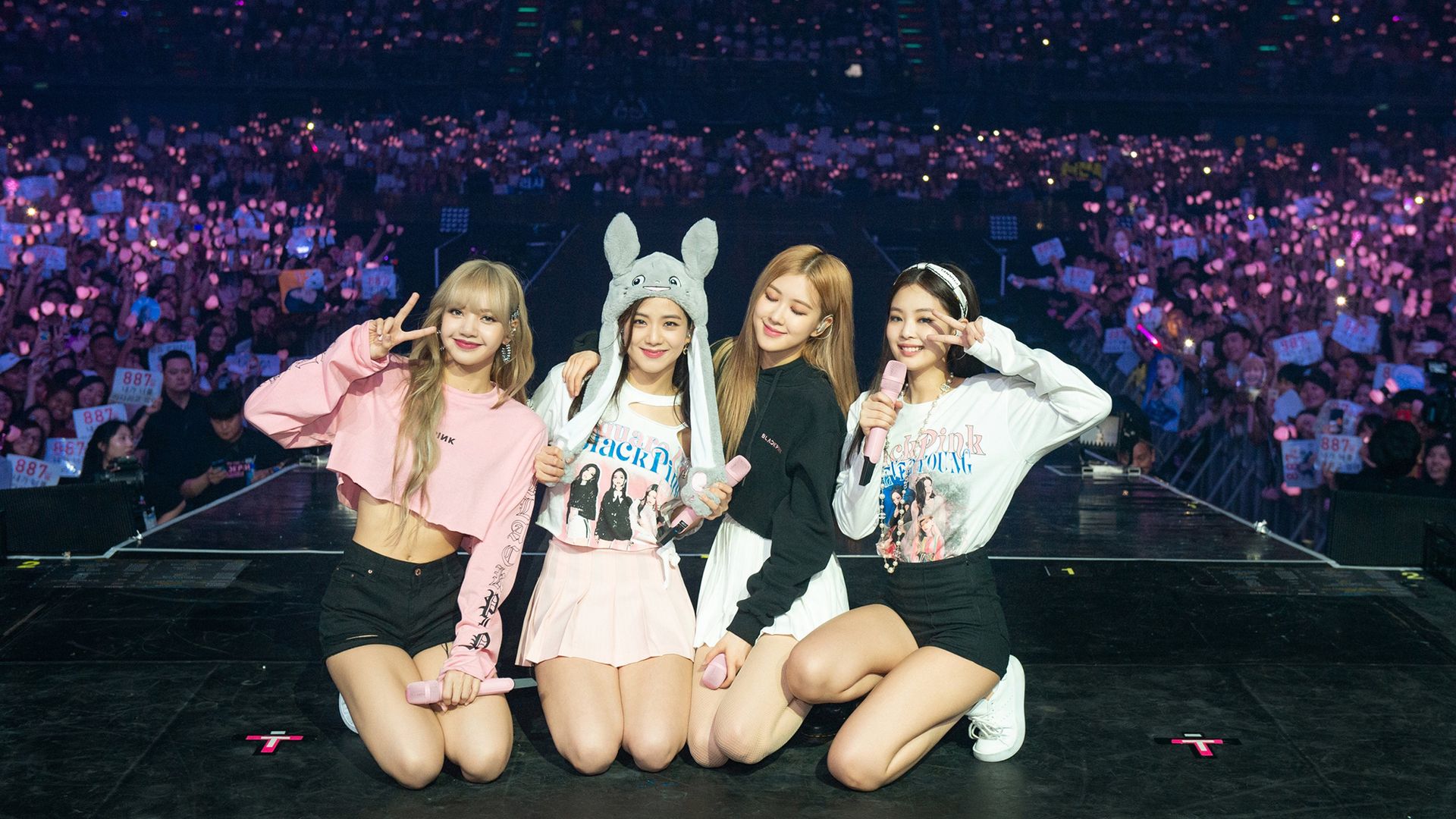 Blackpink na koncercie w Bangkoku w ramach światowej trasy