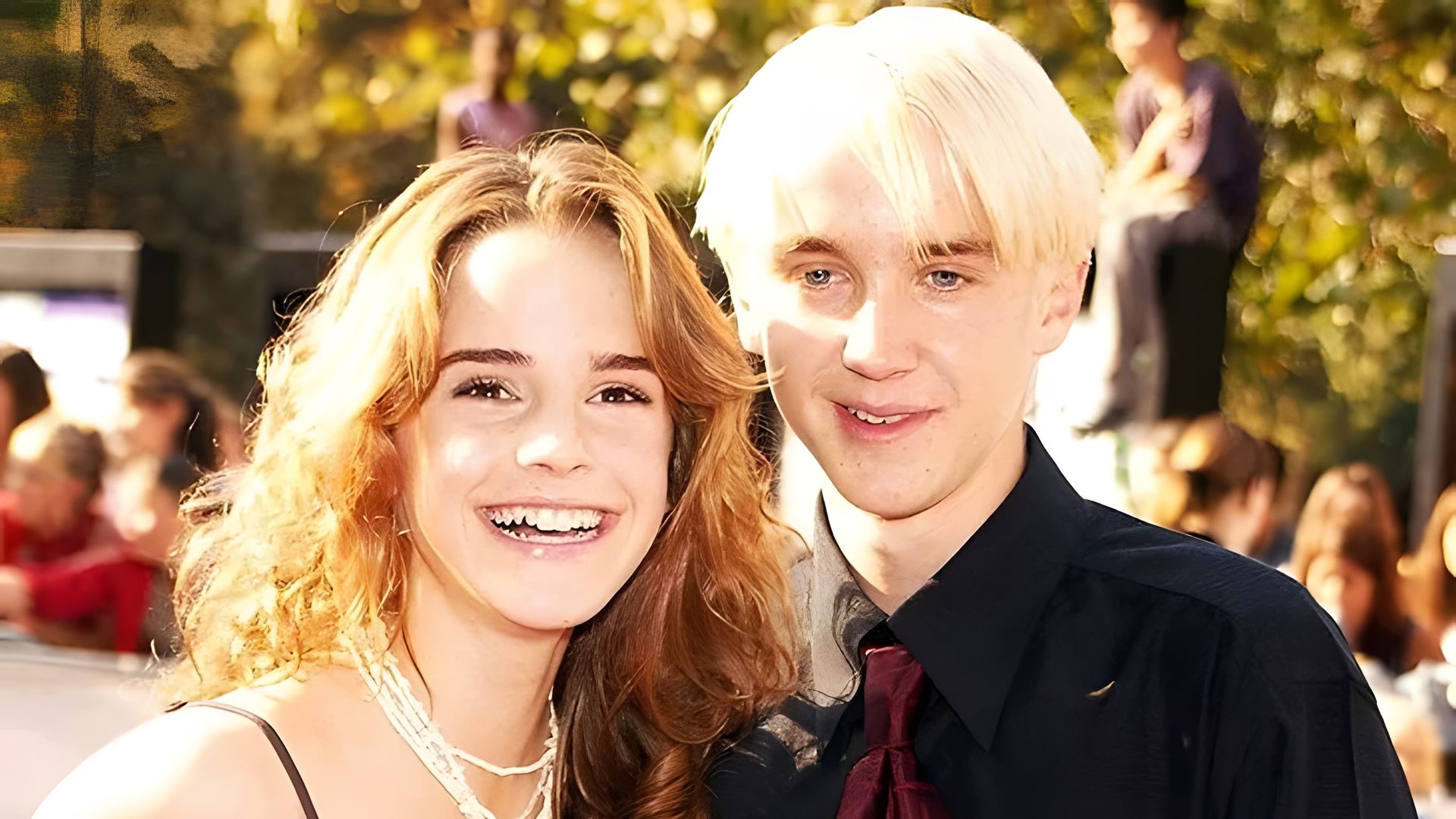 Tom Felton i Emma Watson