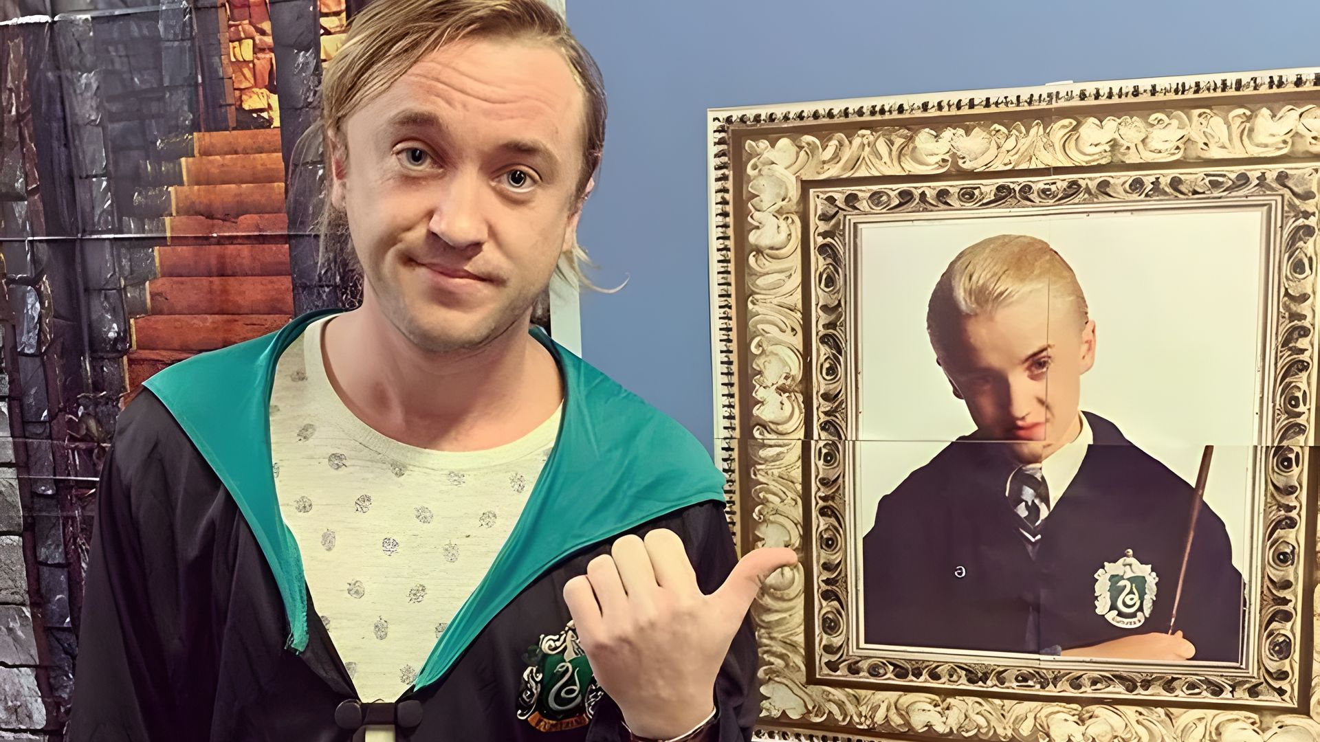 Tom Felton wtedy i teraz jako Draco Malfoy