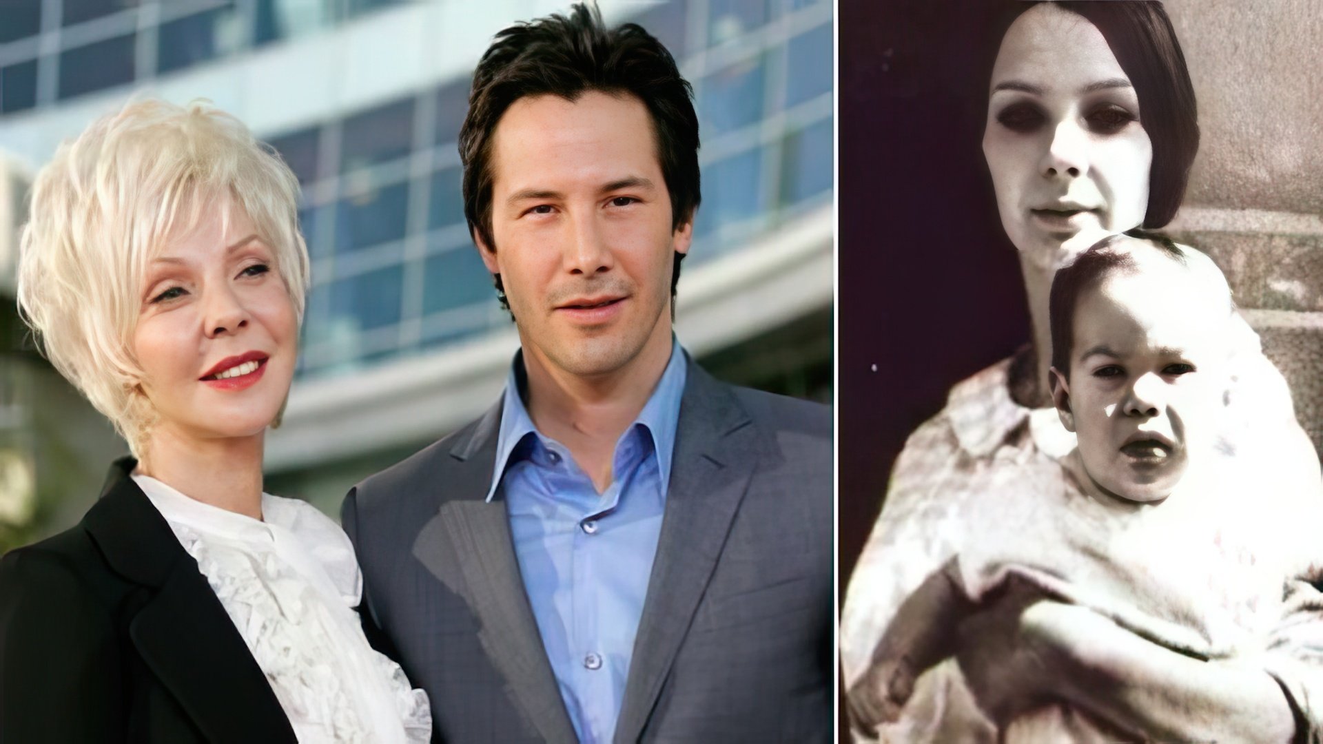 Keanu Reeves z mamą, Patricią Bond-Reeves