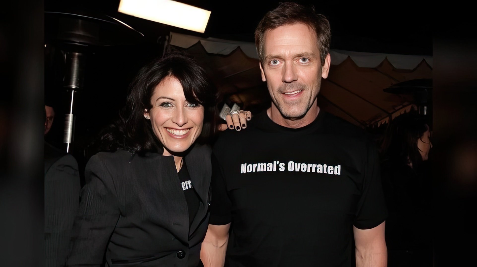 Lisa Edelstein i Hugh Laurie