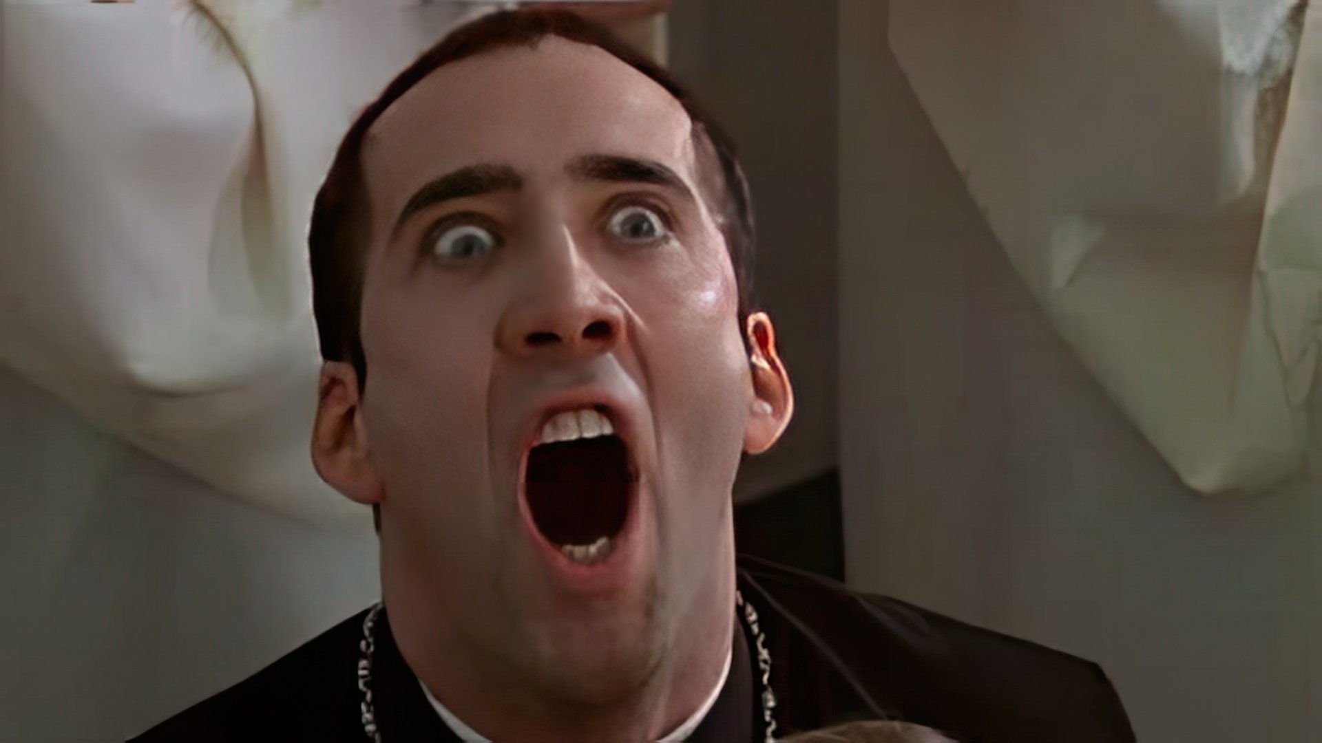 Nicolas Cage w filmie "Face/Off"