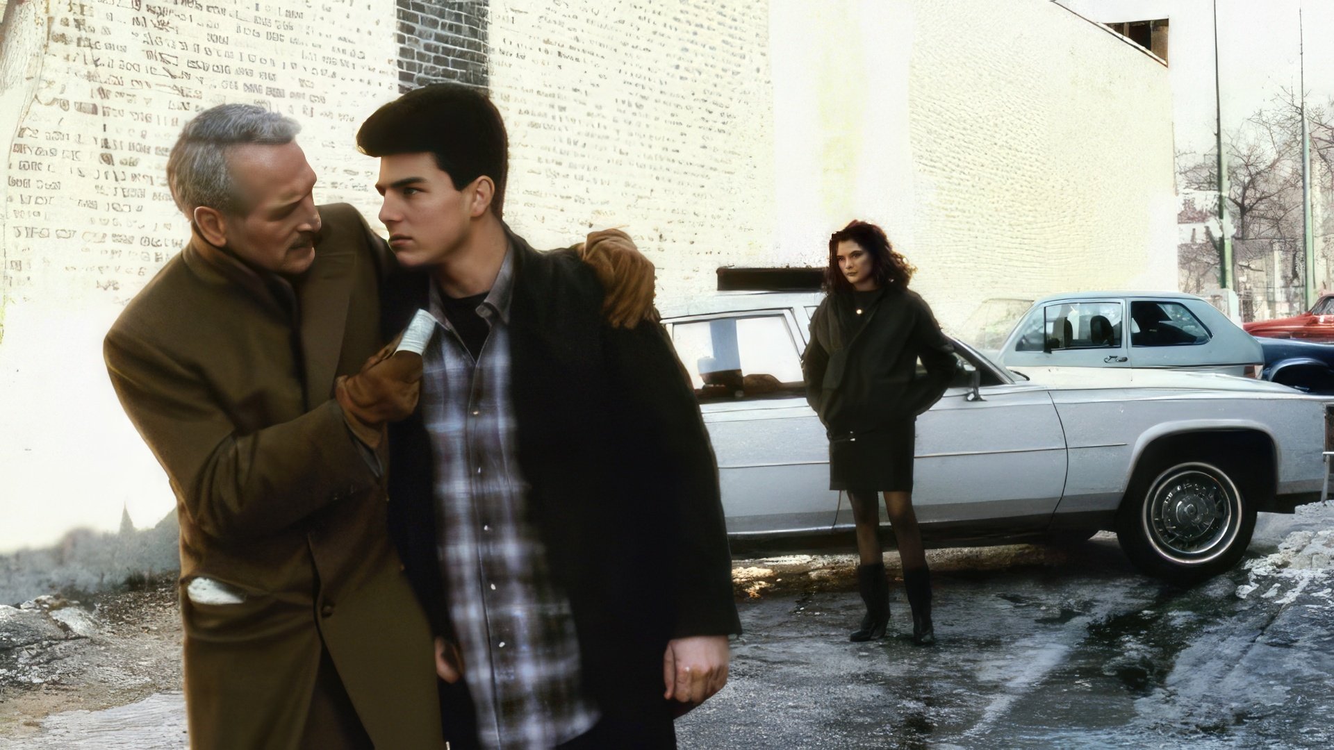 Tom Cruise i Paul Newman na planie The Color of Money