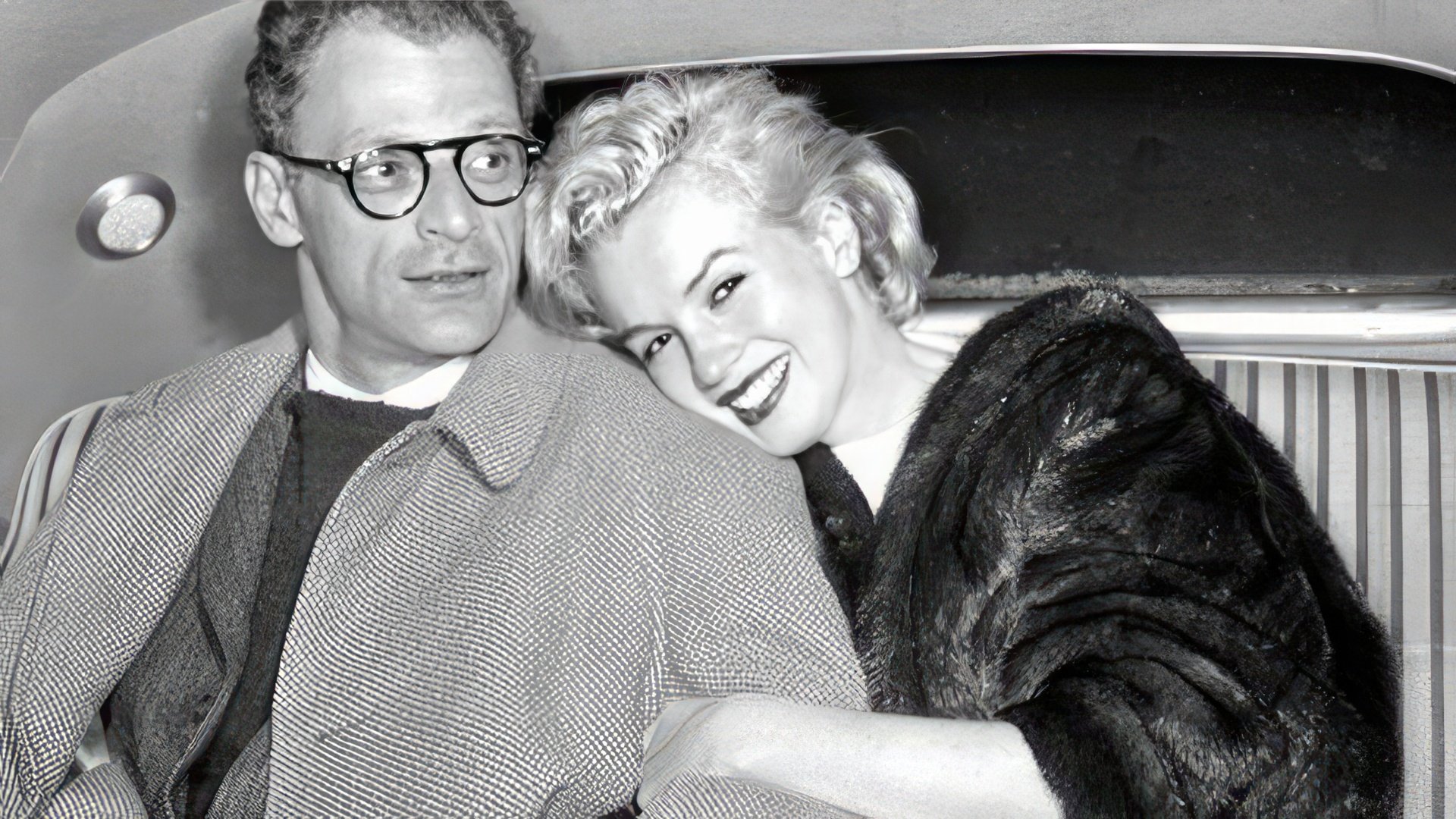 Marilyn Monroe i trzeci mąż Arthur Miller
