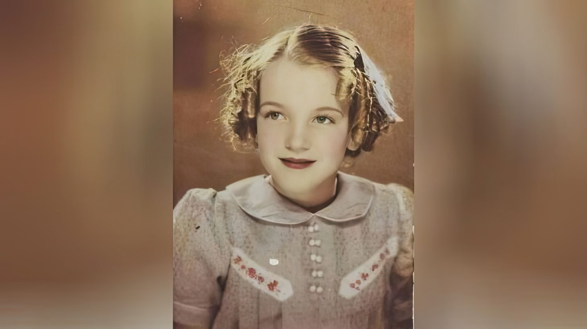 Norma dorastała jako bardzo piękne dziecko