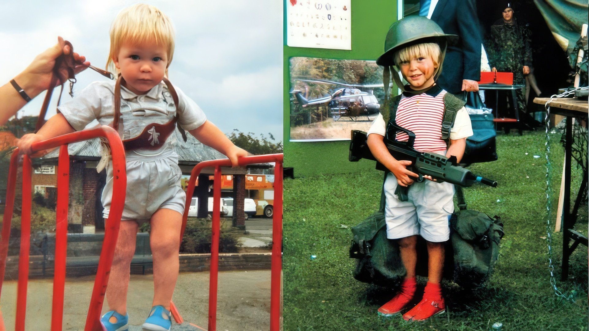 Robert dorastał jako chłopiec o kobiecym wyglądzie