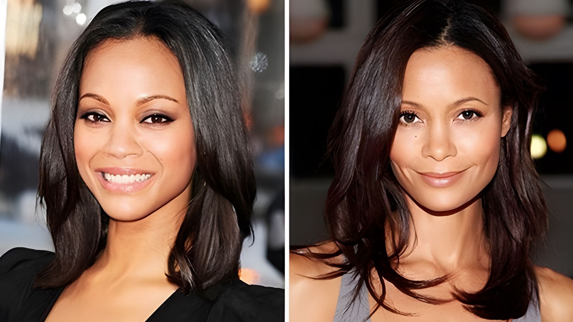Thandie Newton i Zoe Saldana są do siebie bardzo podobne