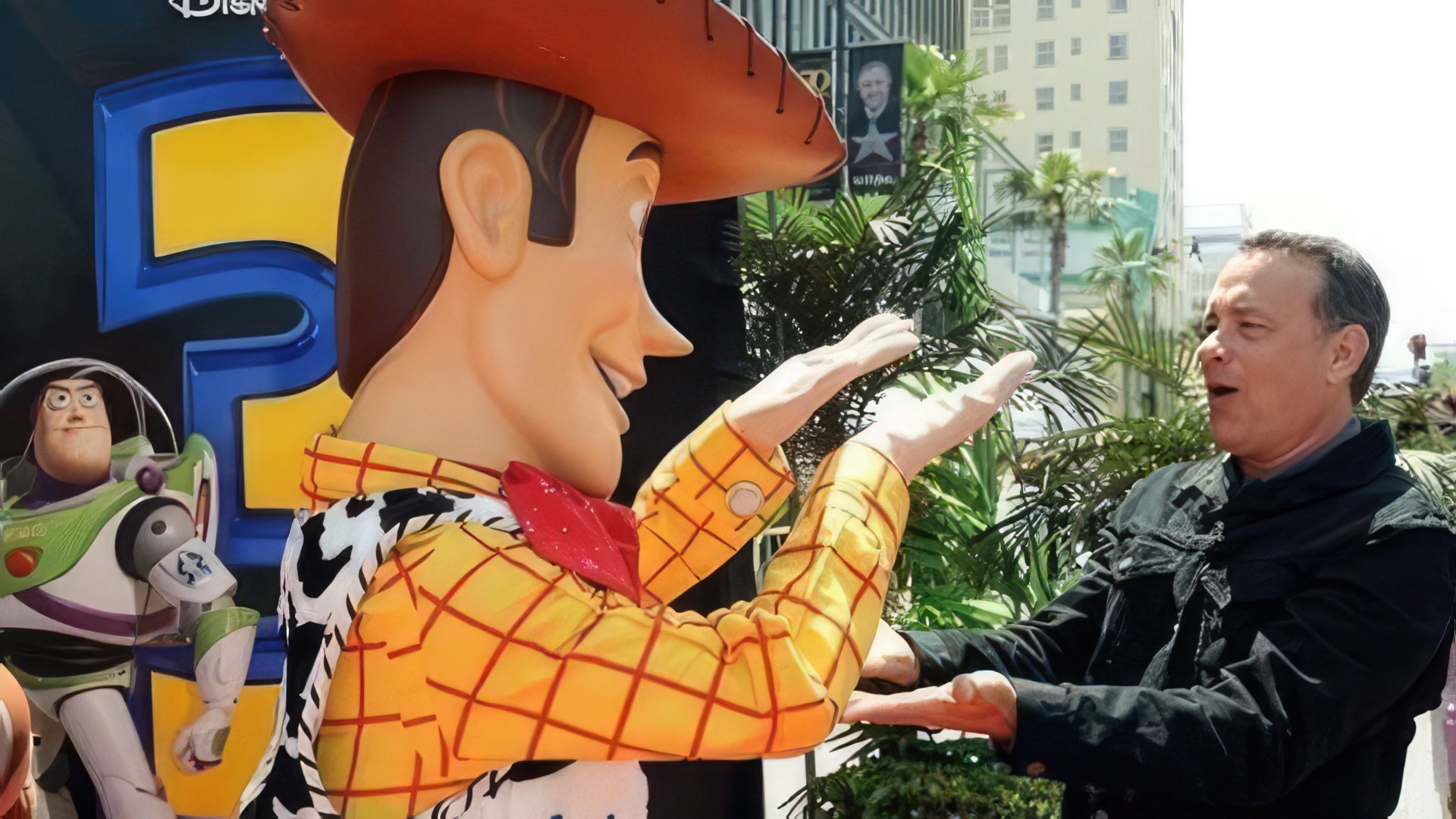W "Toy Story 3" Tom Hanks podłożył głos pod szeryfa Woody'ego