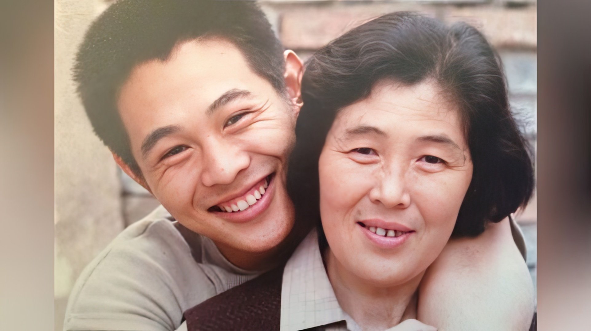 Jet Li i jego mama
