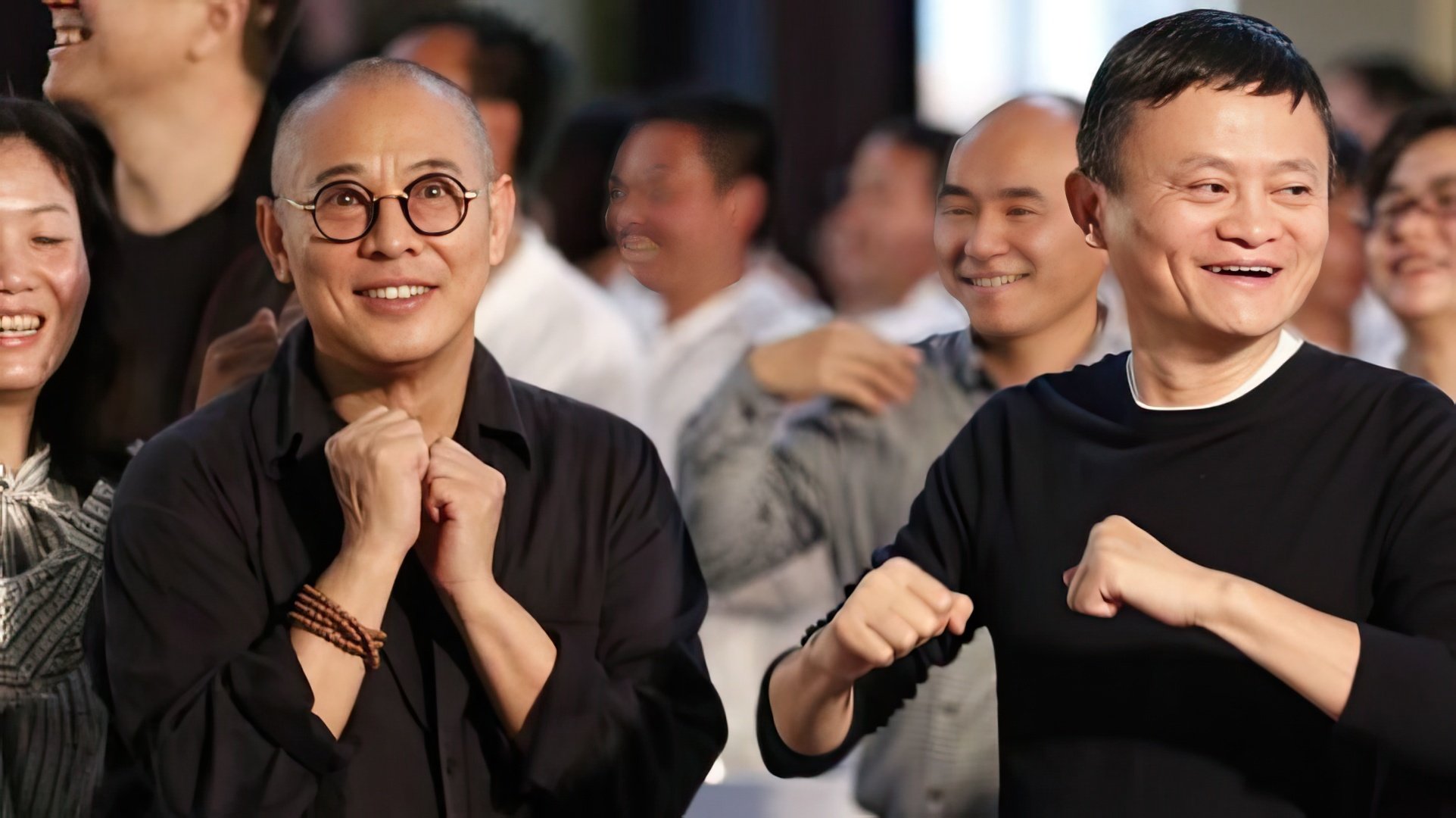 Jet Li i Jack Ma
