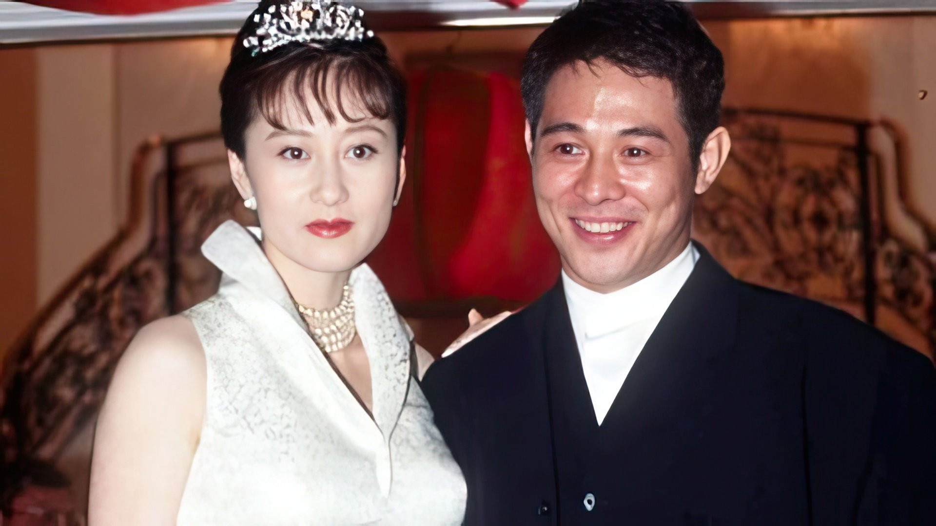 Jet Li z Huang Qiuyan