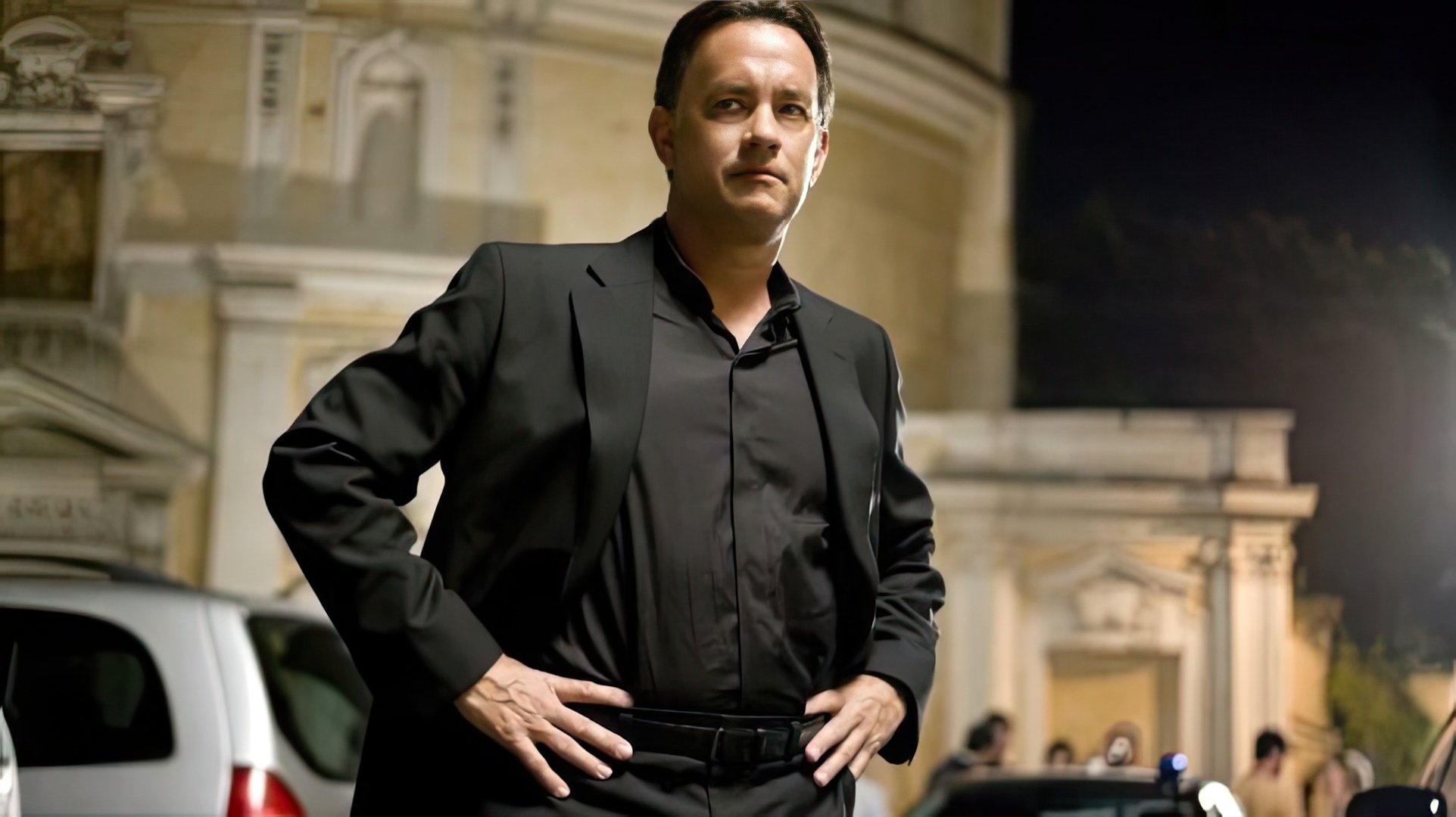 Tom Hanks jako profesor Langdon
