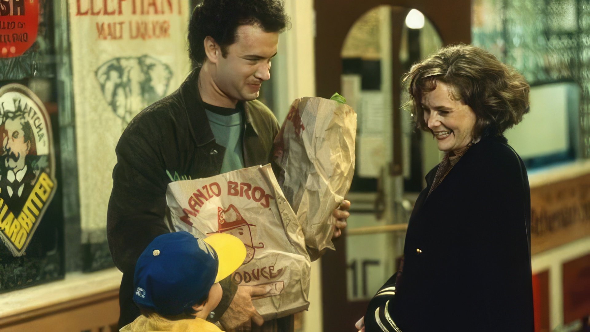 Tom Hanks w filmie Sleepless in Seattle