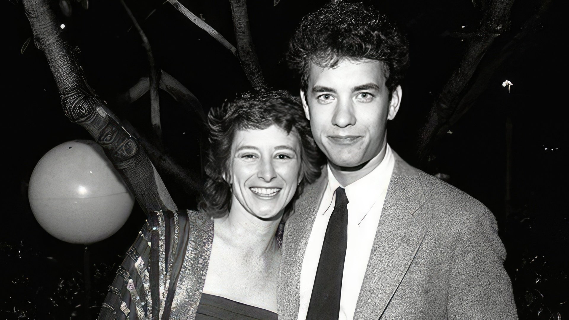 Tom Hanks z pierwszą żoną Samanthą Lewis