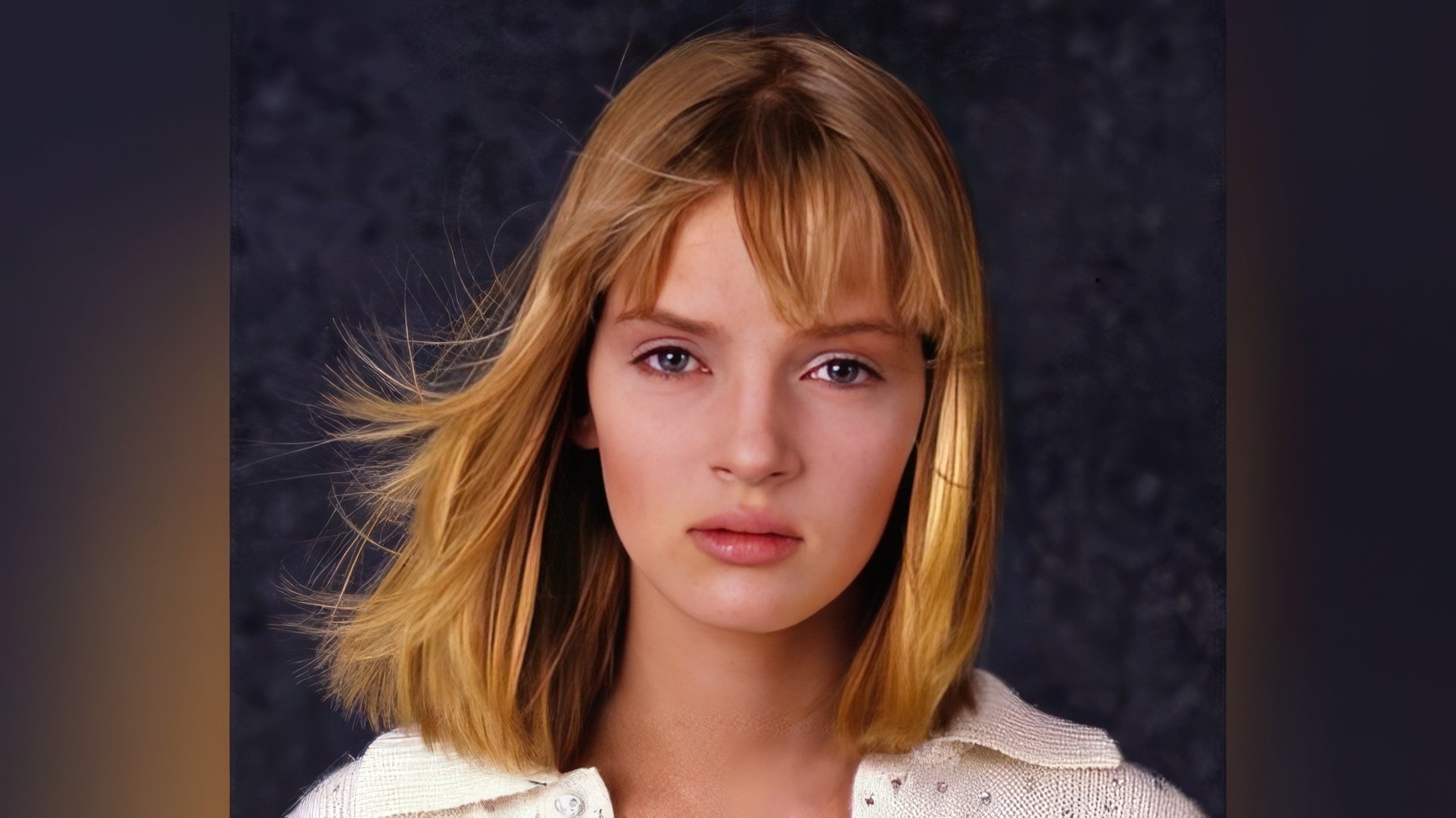 Uma Thurman w młodości