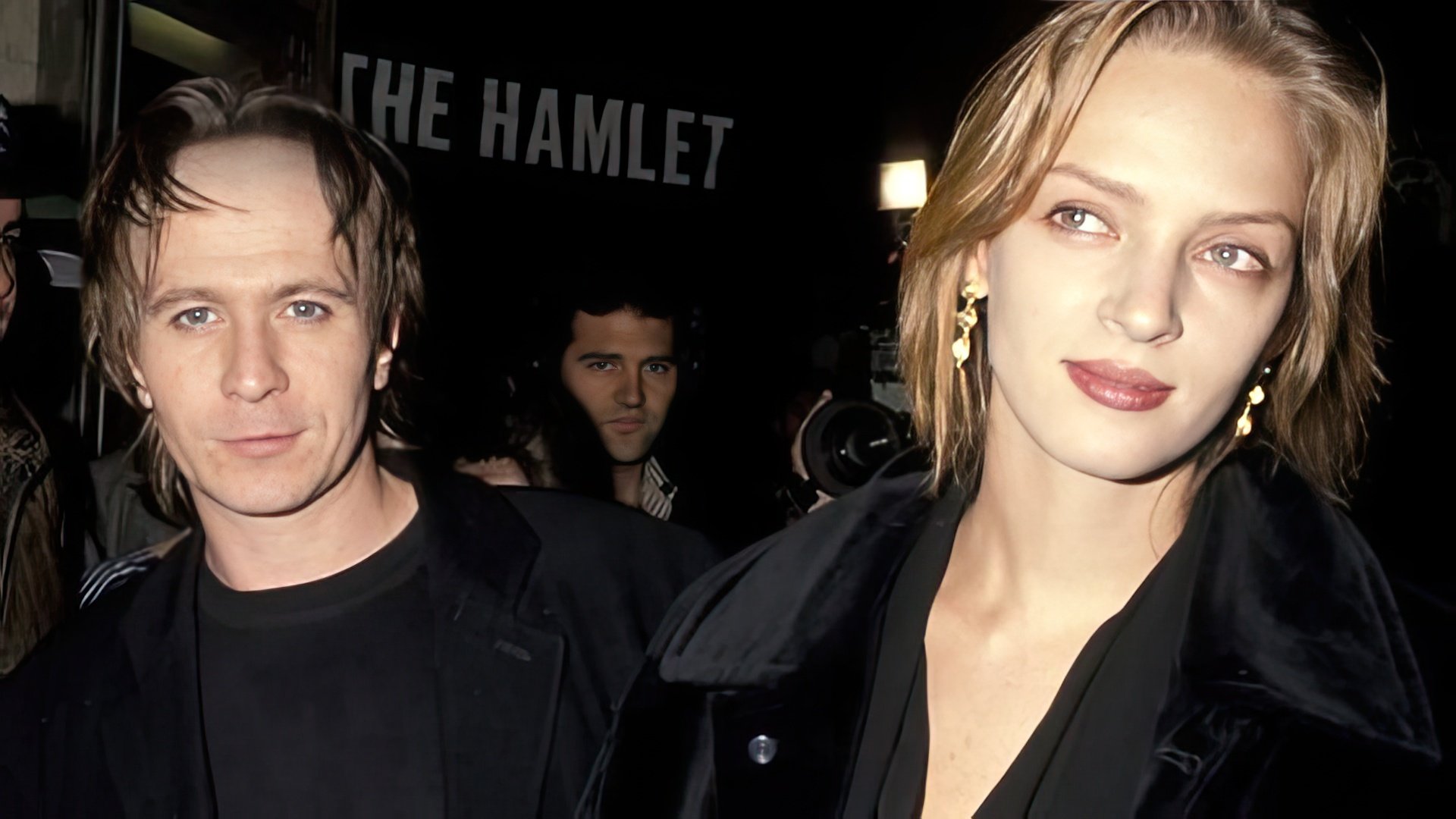 Uma Thurman z Garym Oldmanem