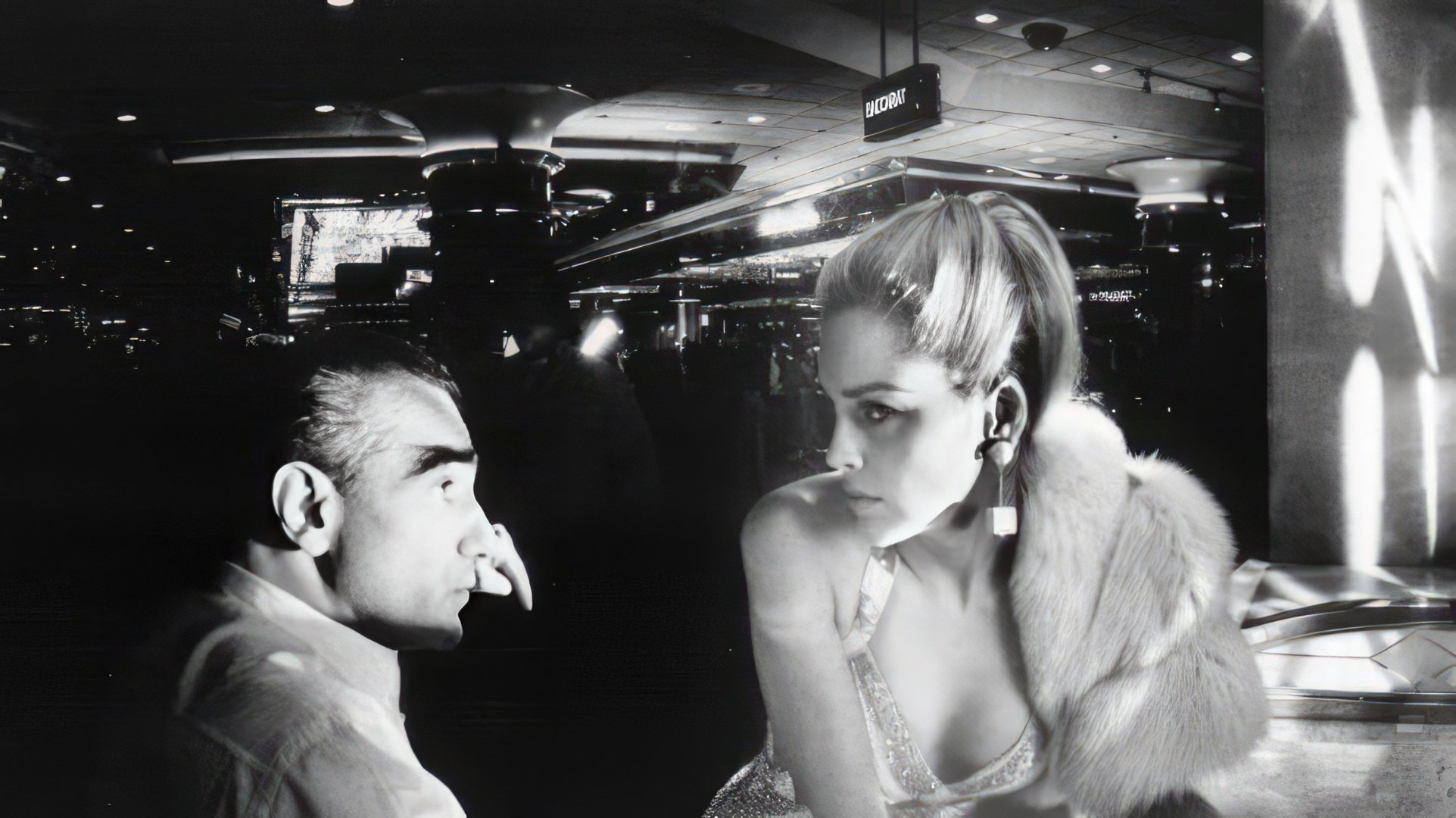 Z Martinem Scorsese na planie 'Casino'