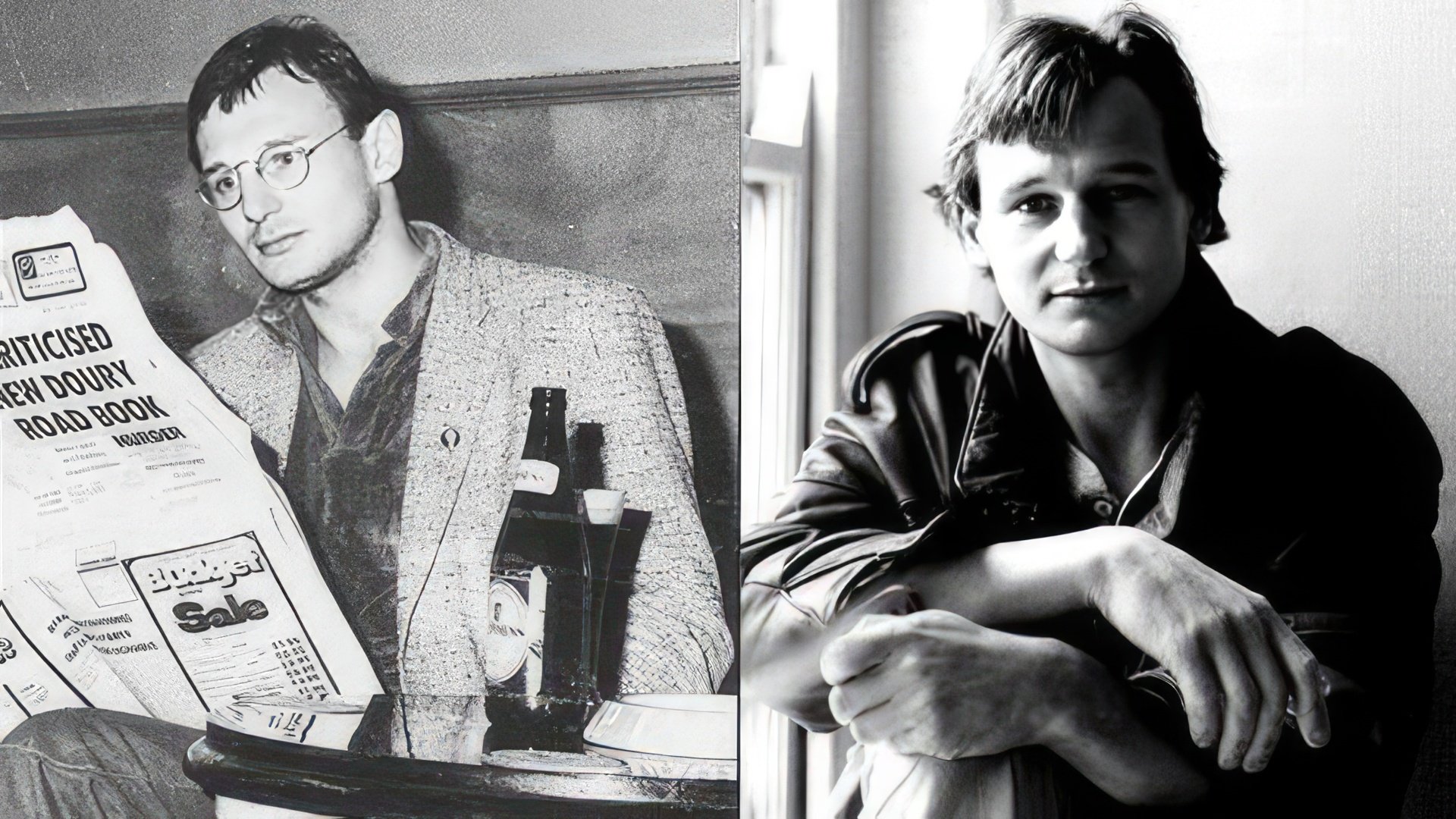 Liam Neeson jako młody mężczyzna