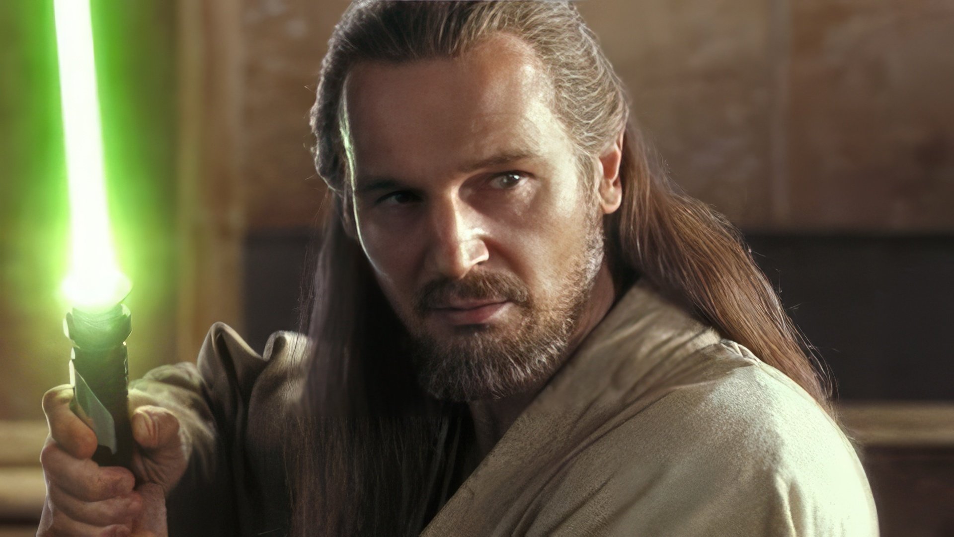 Liam Neeson w sadze "Star Wars: Episode I – The Phantom Menace"