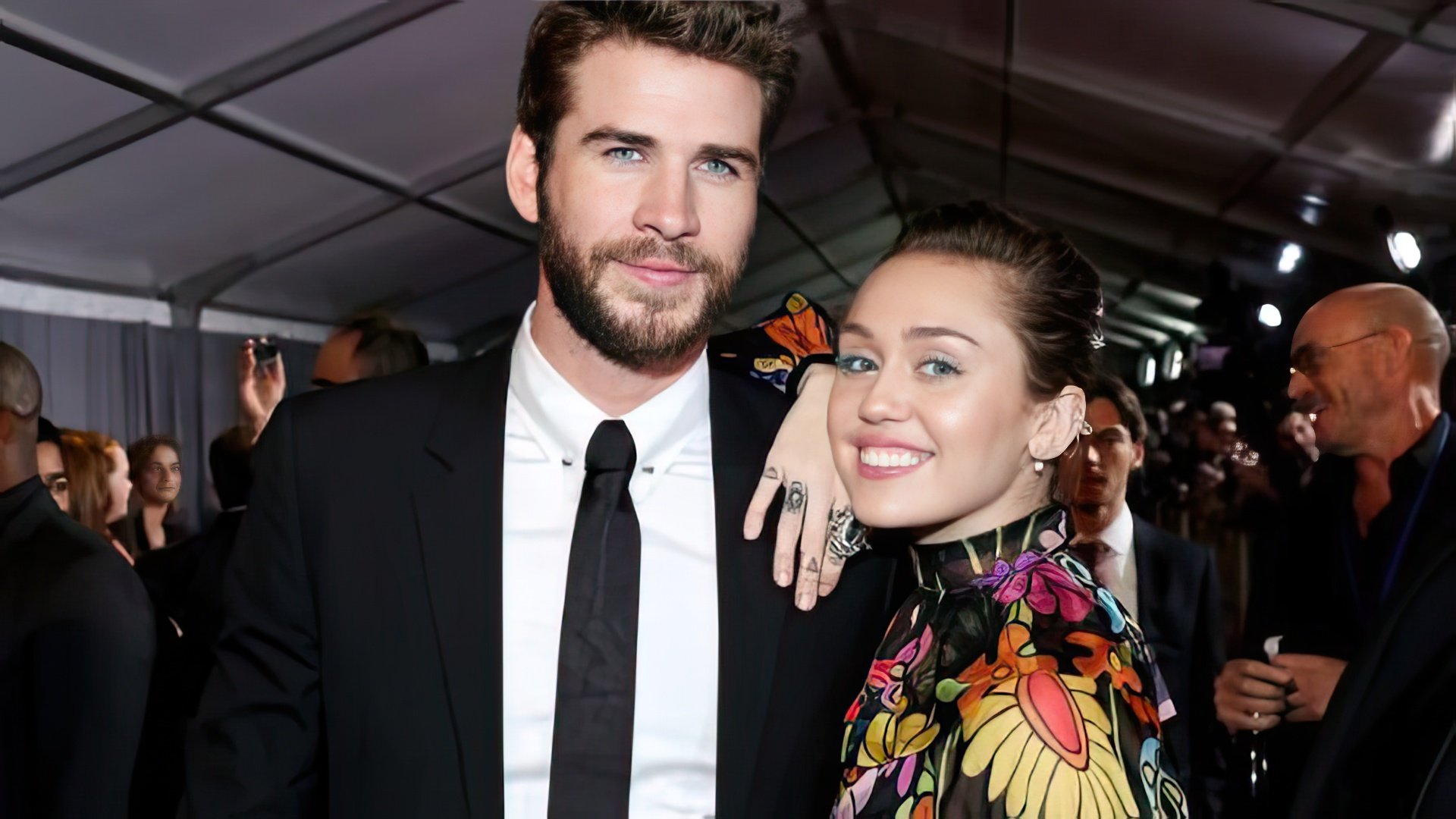 Miley Cyrus i Liam Hemsworth (2017)