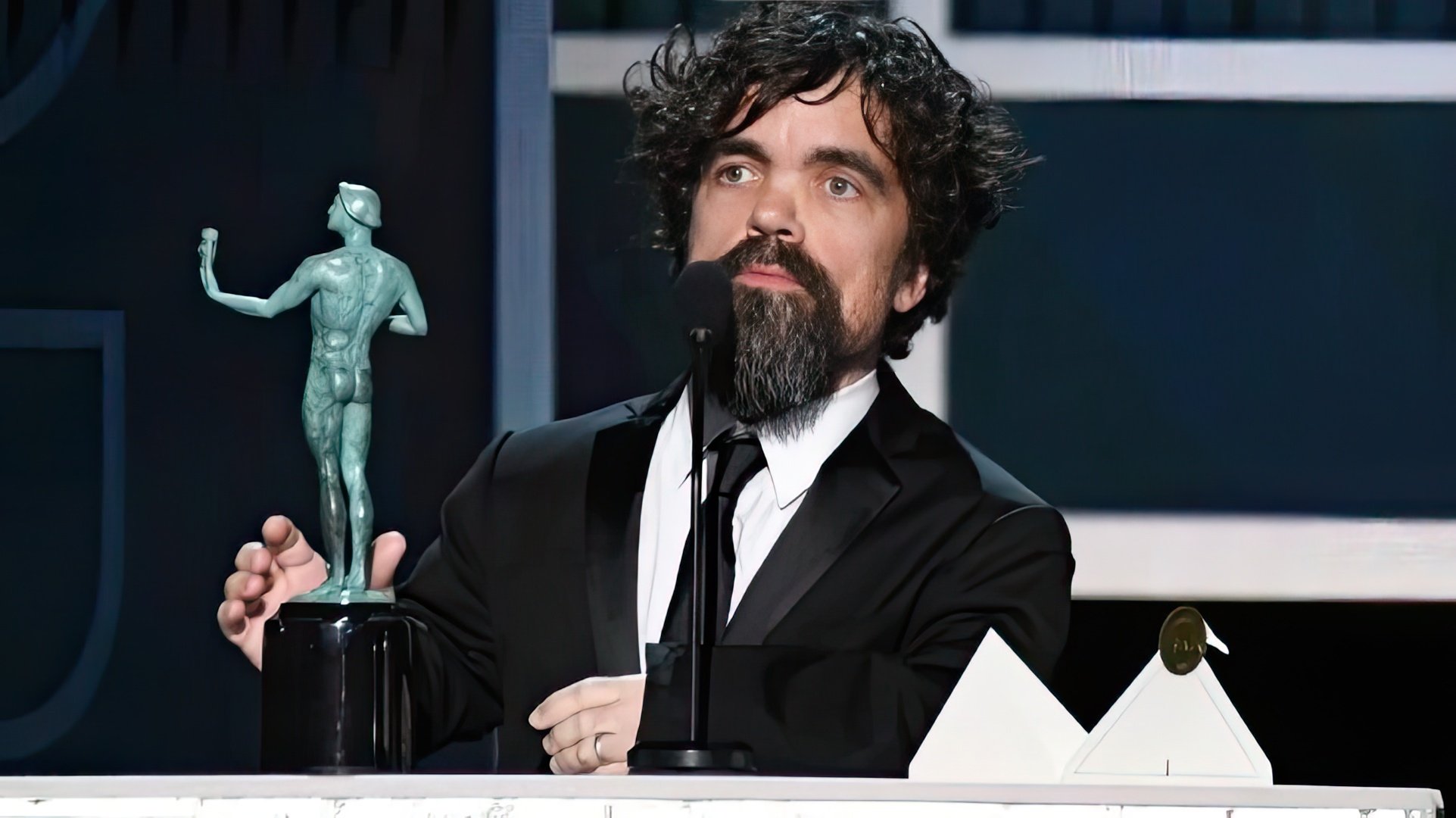 Peter Dinklage odbiera nagrodę SAG