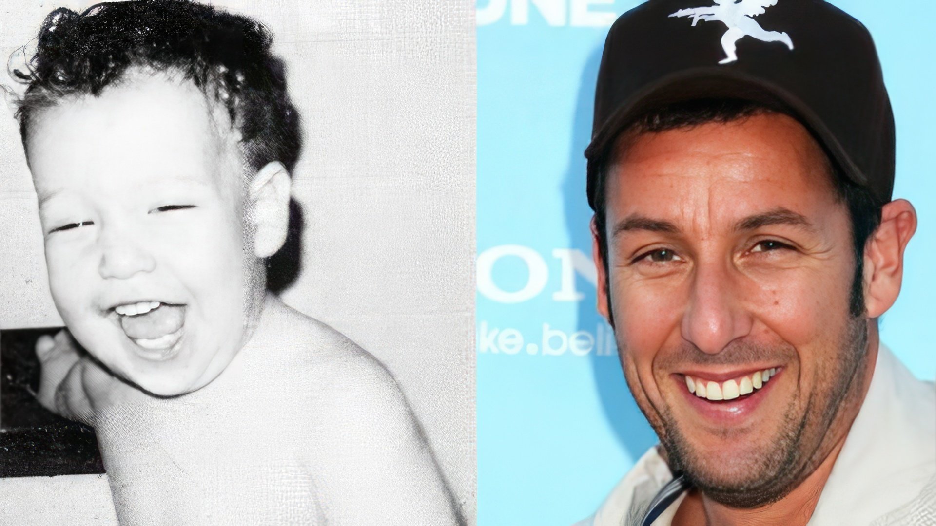 Adam Sandler jako dziecko i teraz