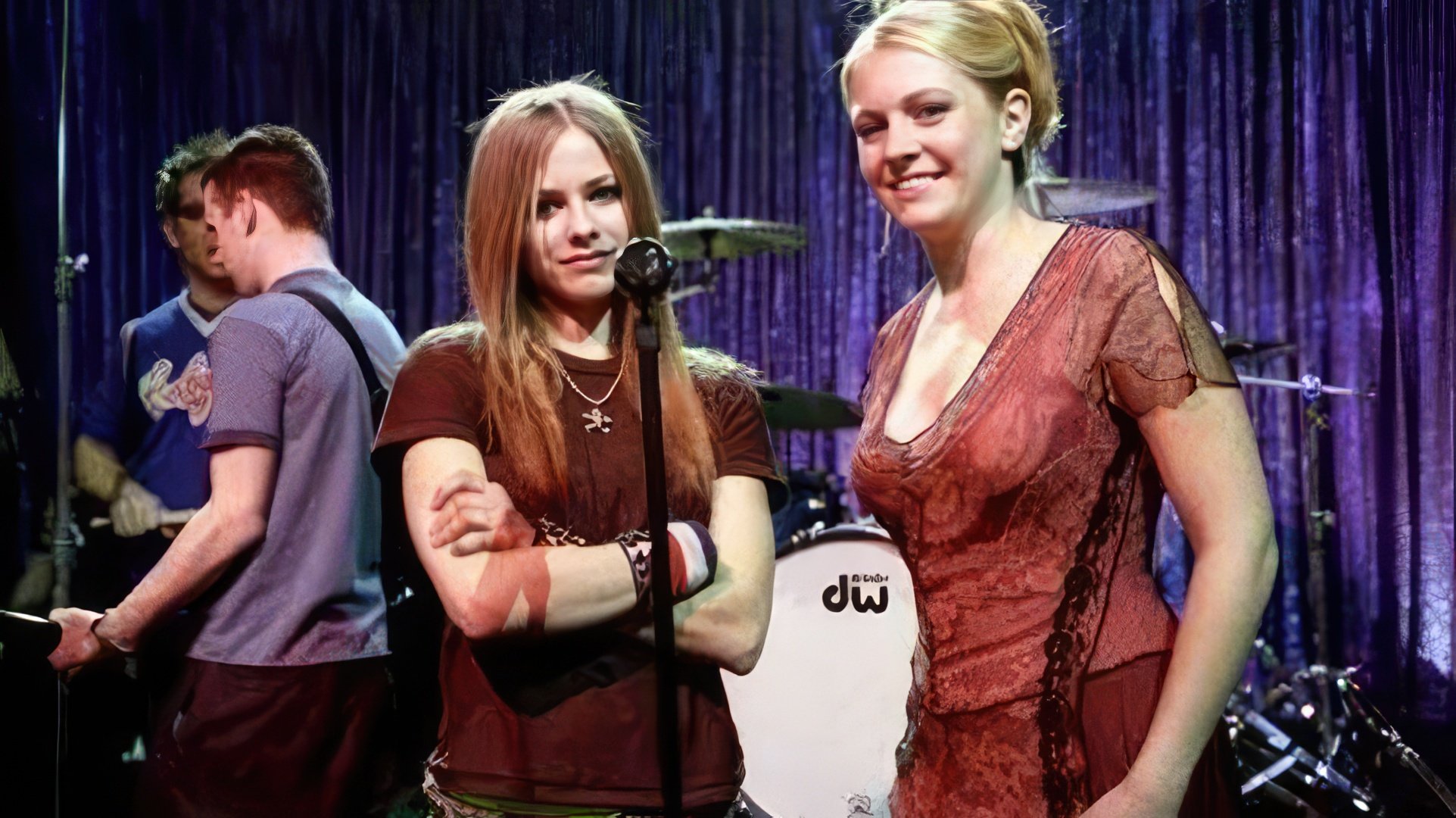 Avril Lavigne na planie 'Sabrina the Teenage Witch'