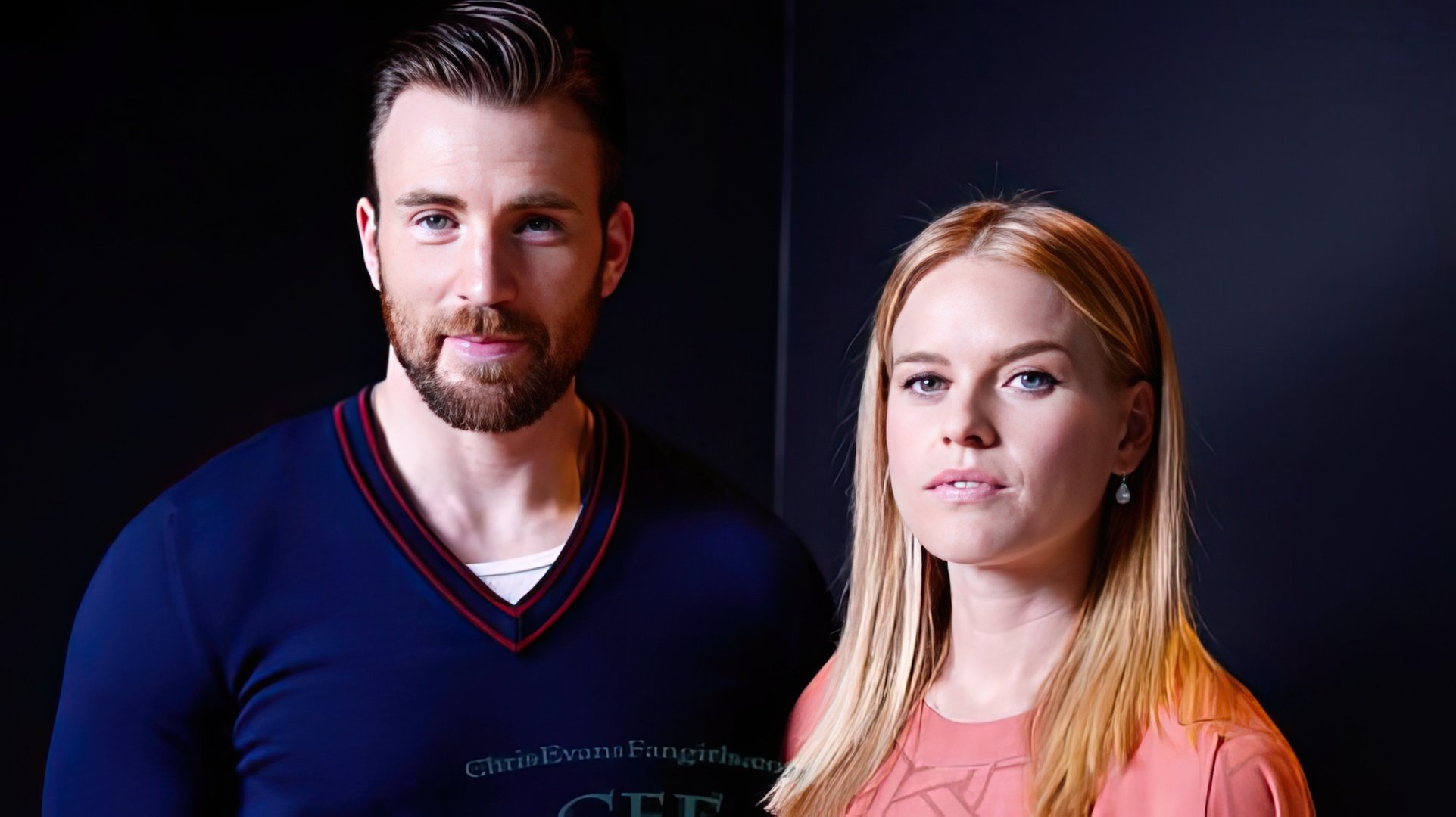 Chris Evans i Alice Eve