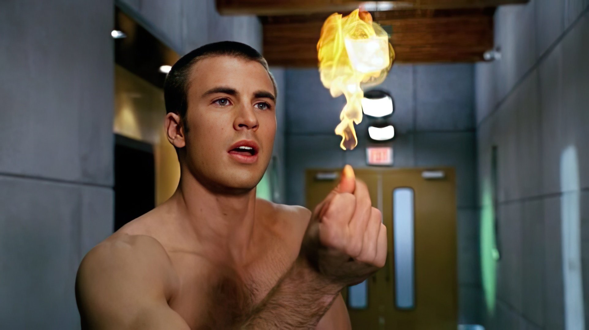 Chris Evans w filmie Fantastic Four