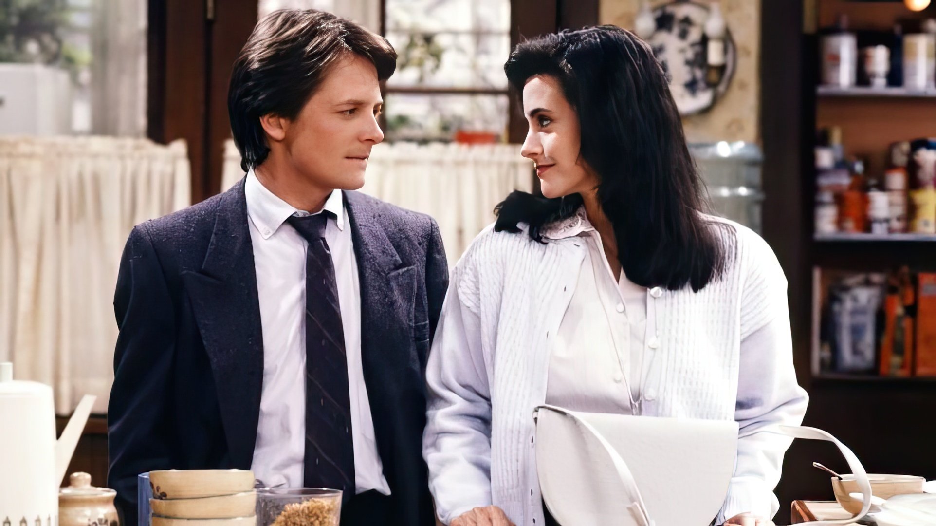 Courteney Cox w serialu 'Family Ties'