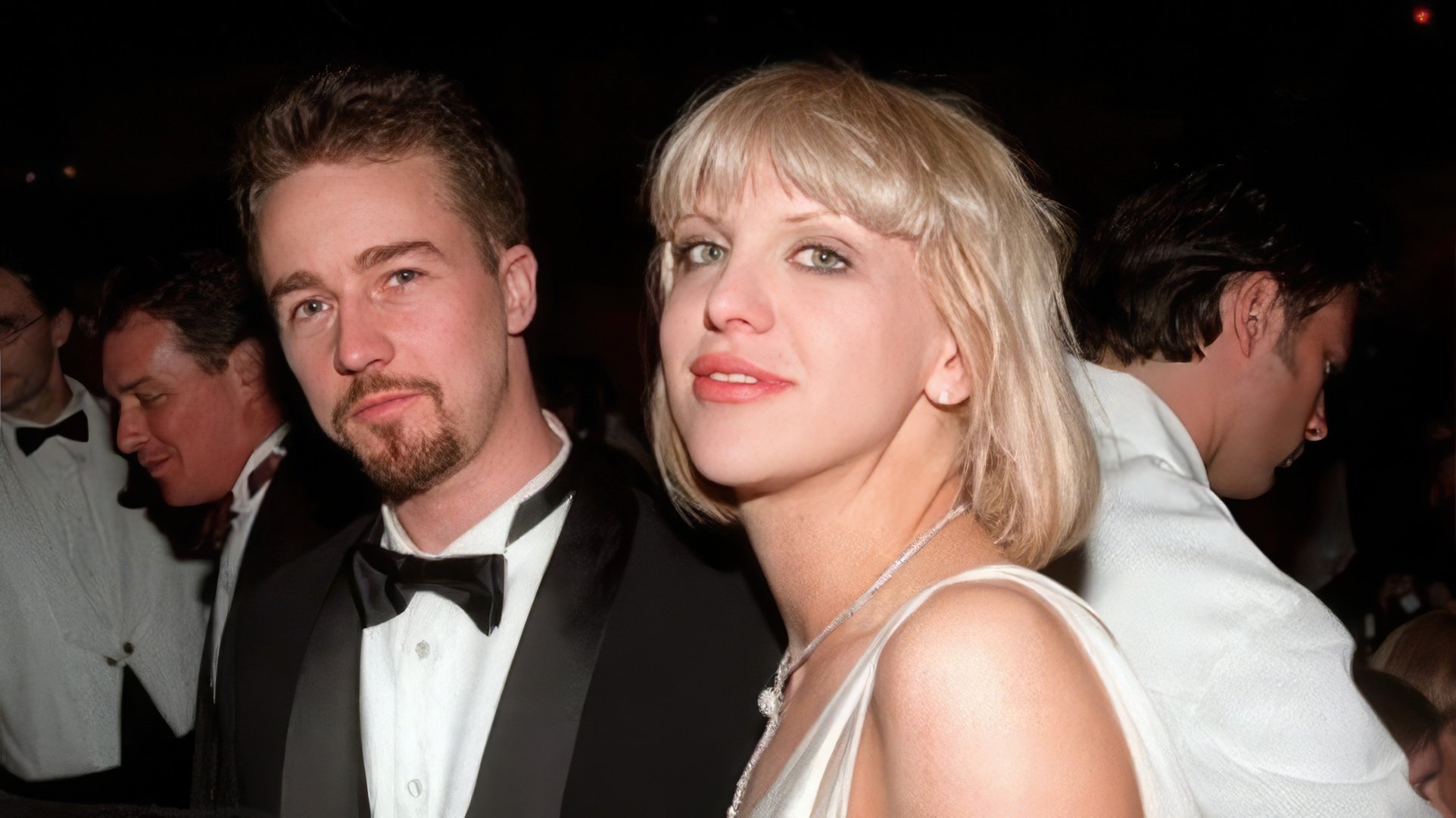 Courtney Love i Edward Norton