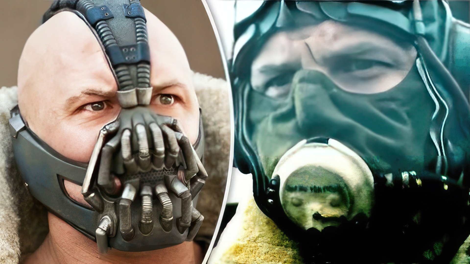 Zakrywanie twarzy Hardy'ego maską to już tradycja
