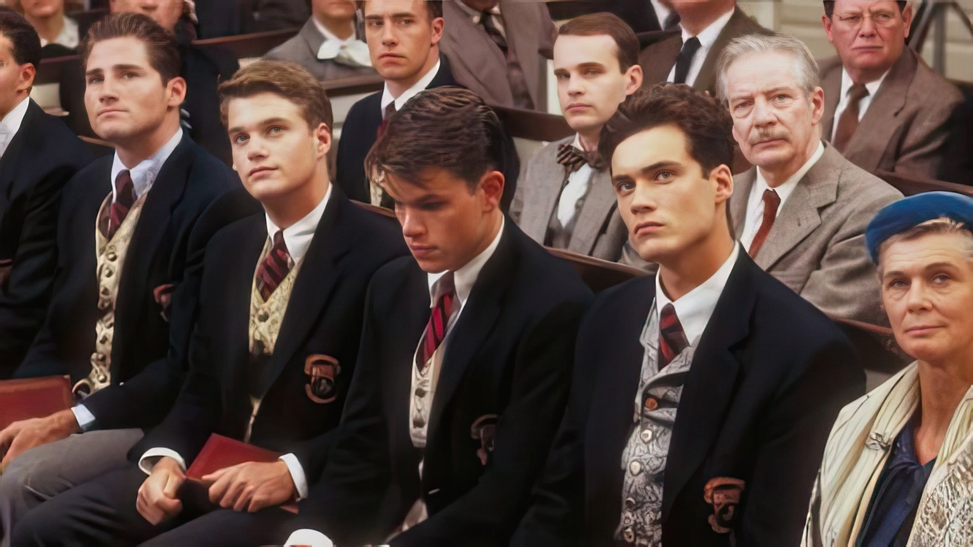 Przyszłe gwiazdy. Kadr z filmu "School Ties"
