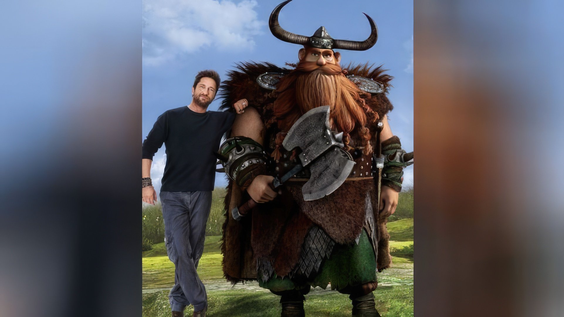 Gerard Butler użyczył głosu w animacji "How to Train Your Dragon: The Hidden World"