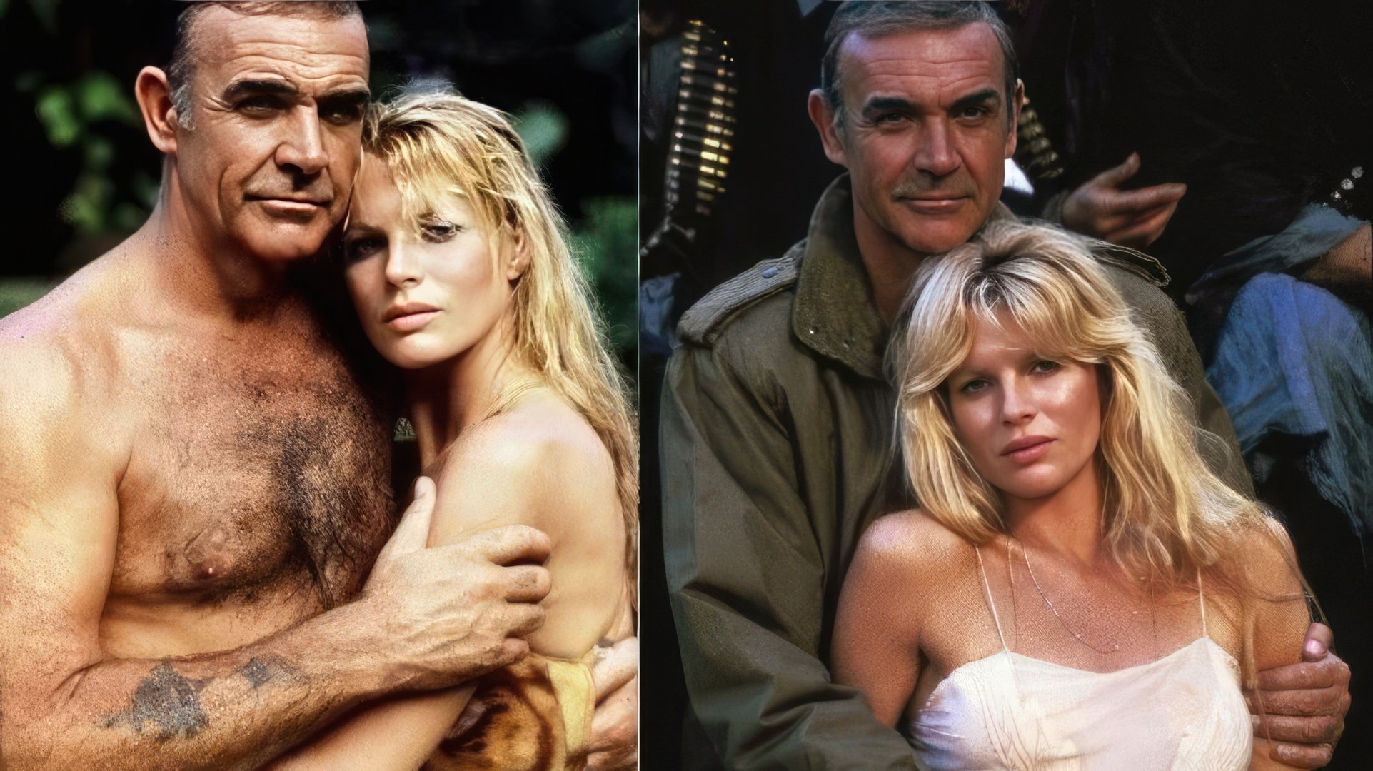 Kim Basinger i Sean Connery