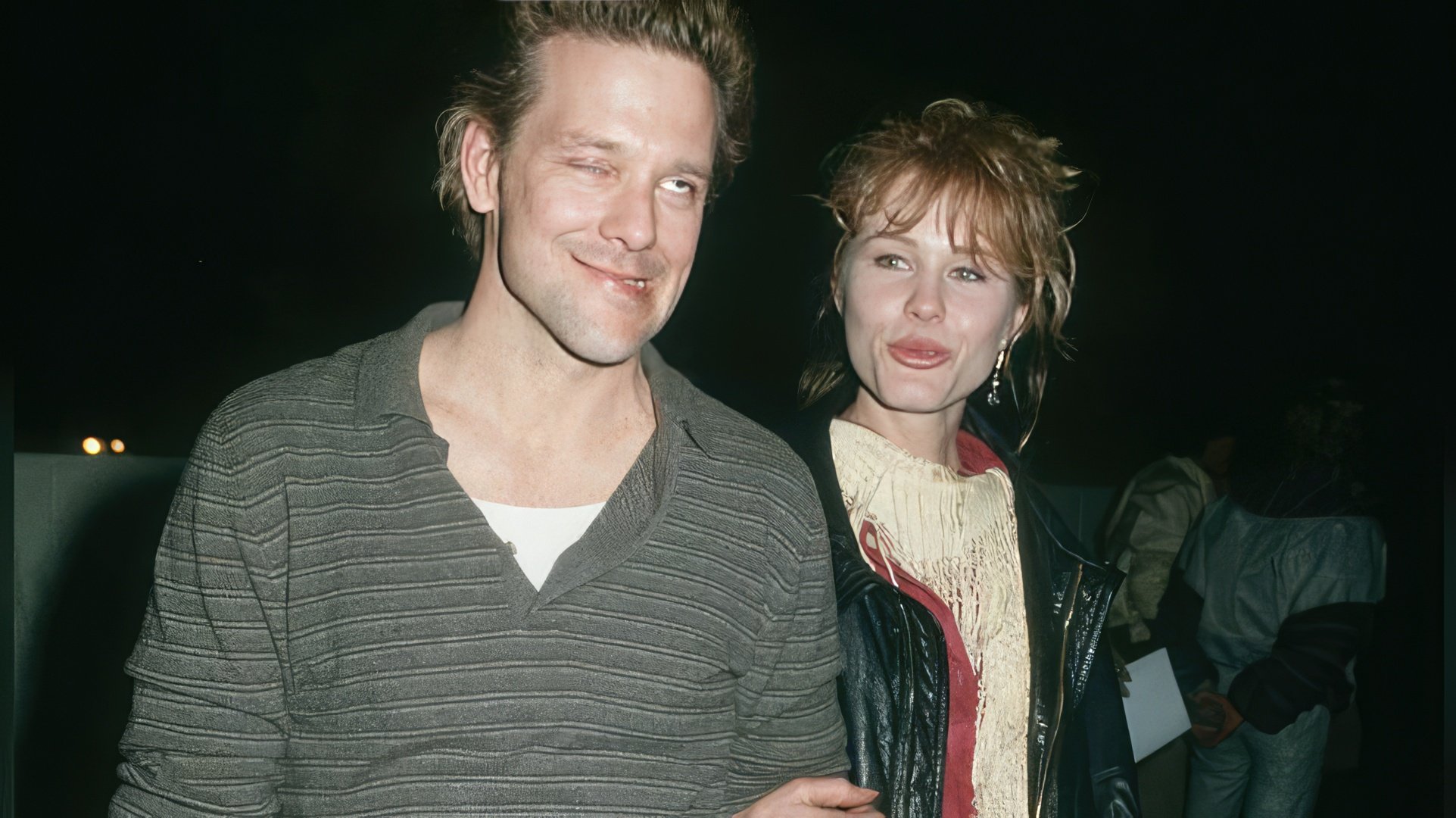 Mickey Rourke i Debra Feuer