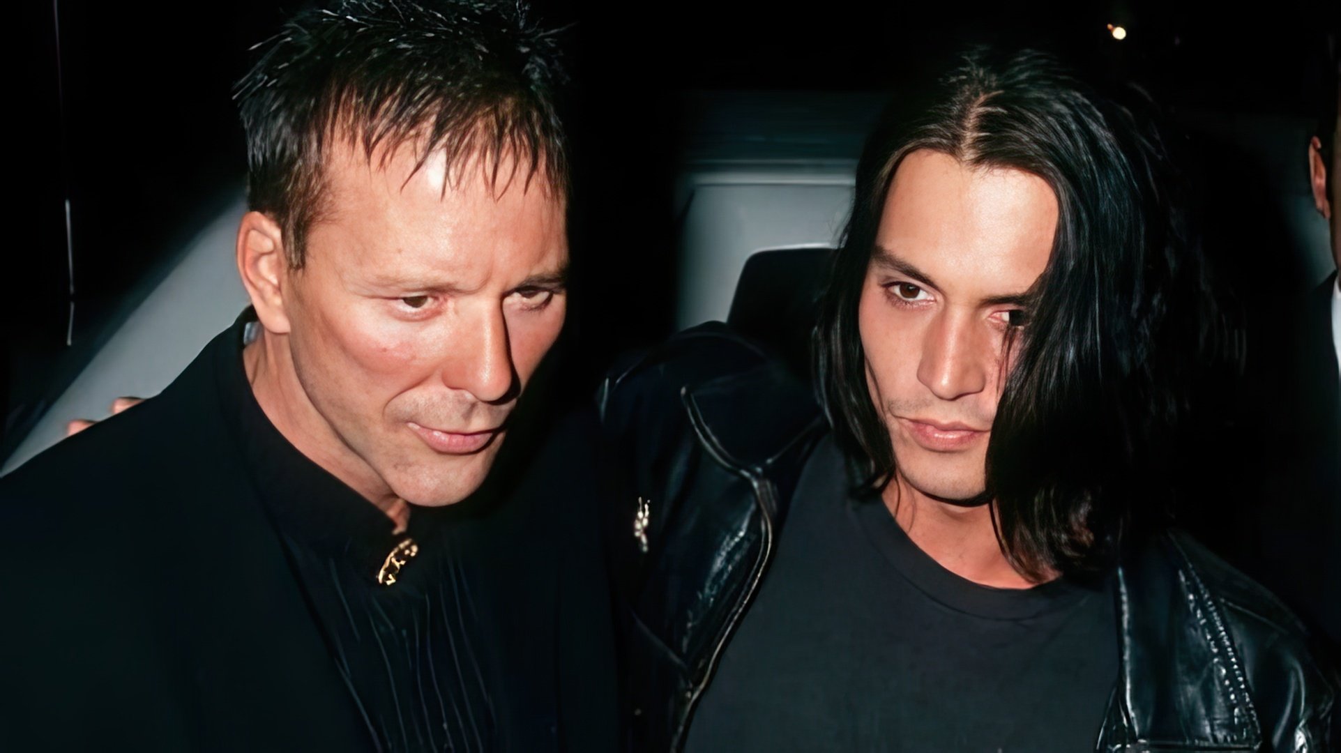 Mickey Rourke i Johnny Depp są przyjaciółmi od lat 90.