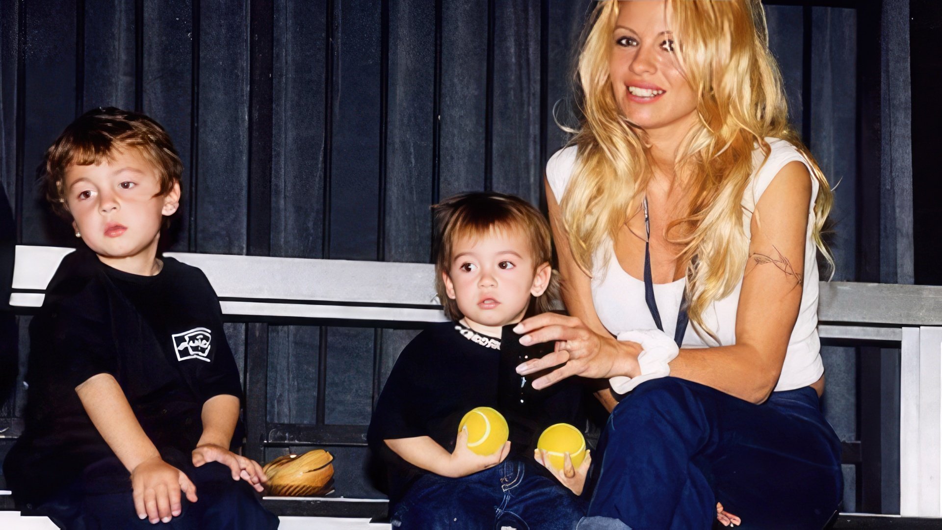 Pamela Anderson z dziećmi