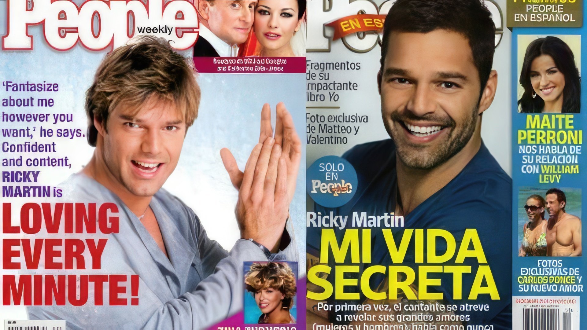 Ricky Martin w magazynie People: w młodości i teraz