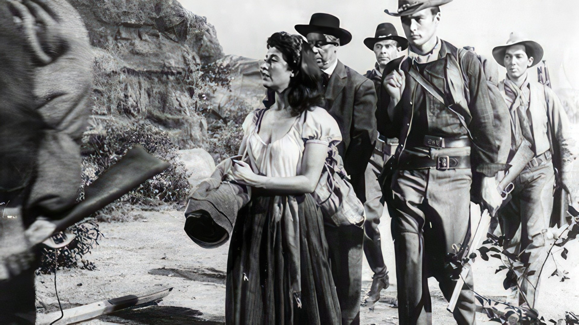 Kadr z filmu "Ambush at Cimarron Pass"
