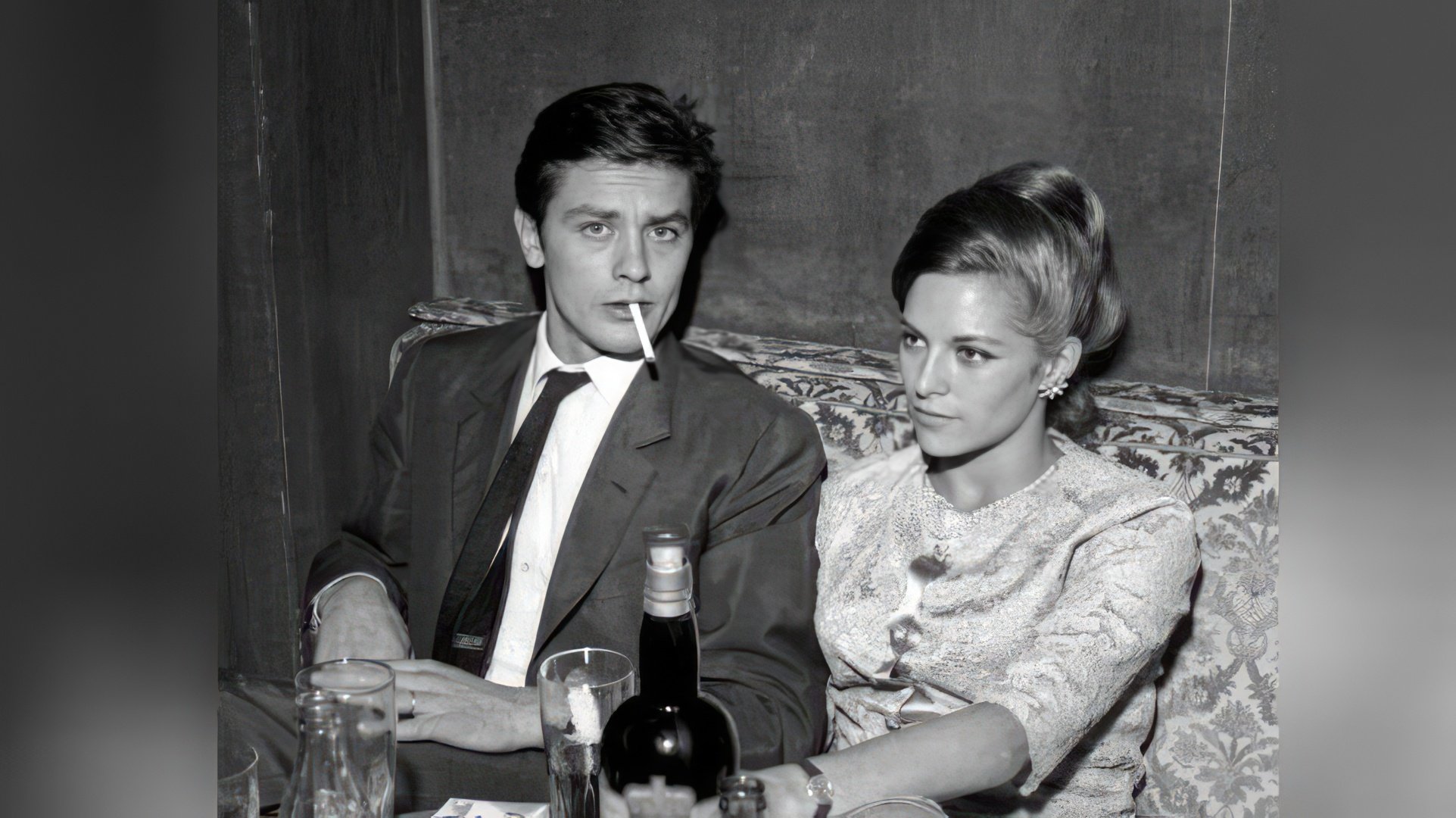 Alain Delon i Natalie Barthelemy