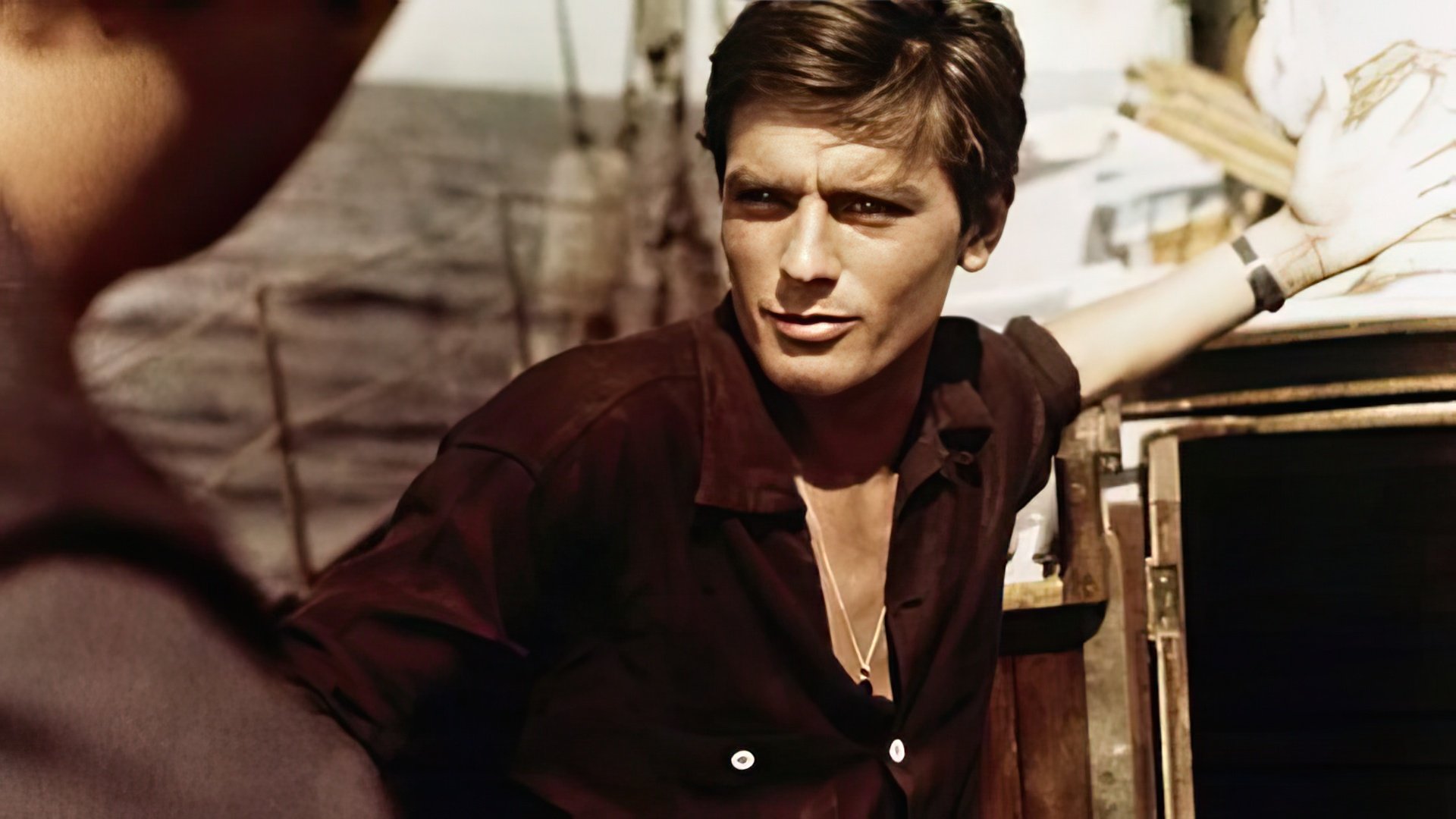 Alain Delon w filmie 'Purple Noon'