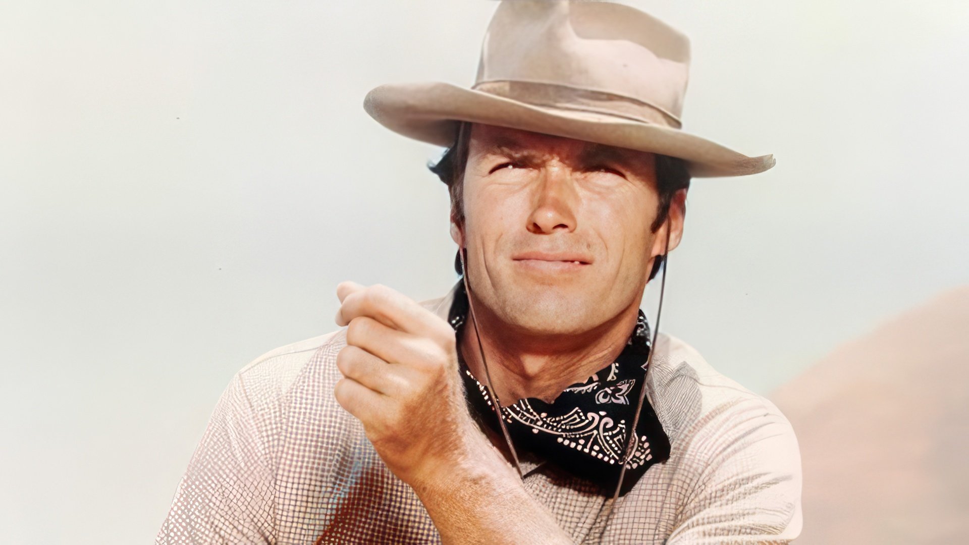 Clint Eastwood w serialu telewizyjnym "Rawhide"