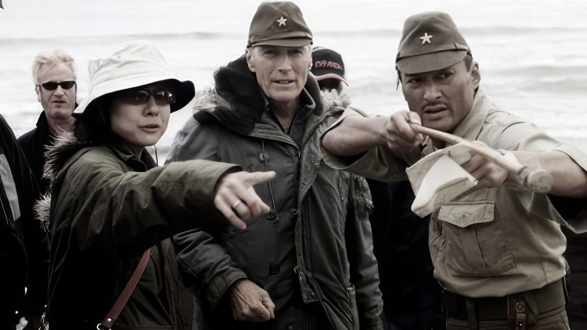 Clint Eastwood na planie Letters from Iwo Jima
