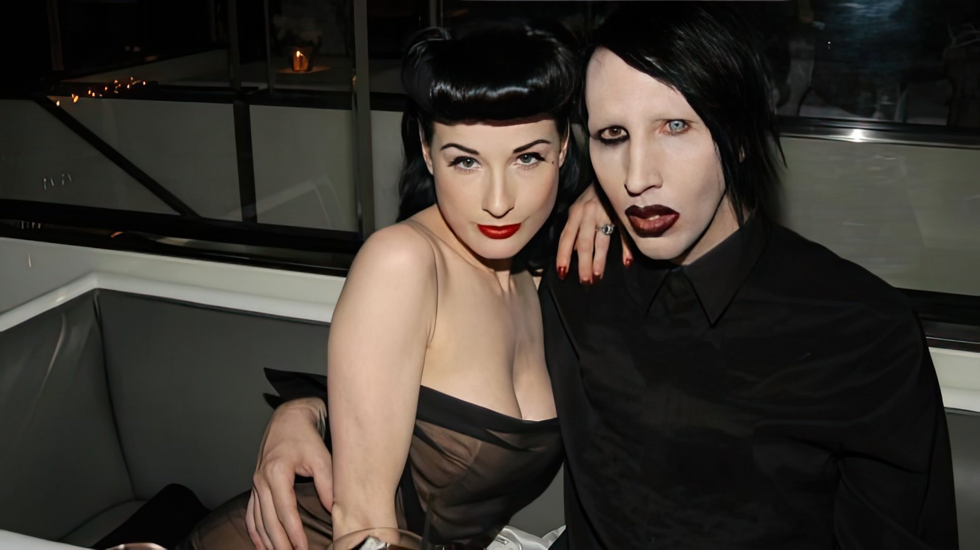 Marilyn Manson i Dita Von Teese